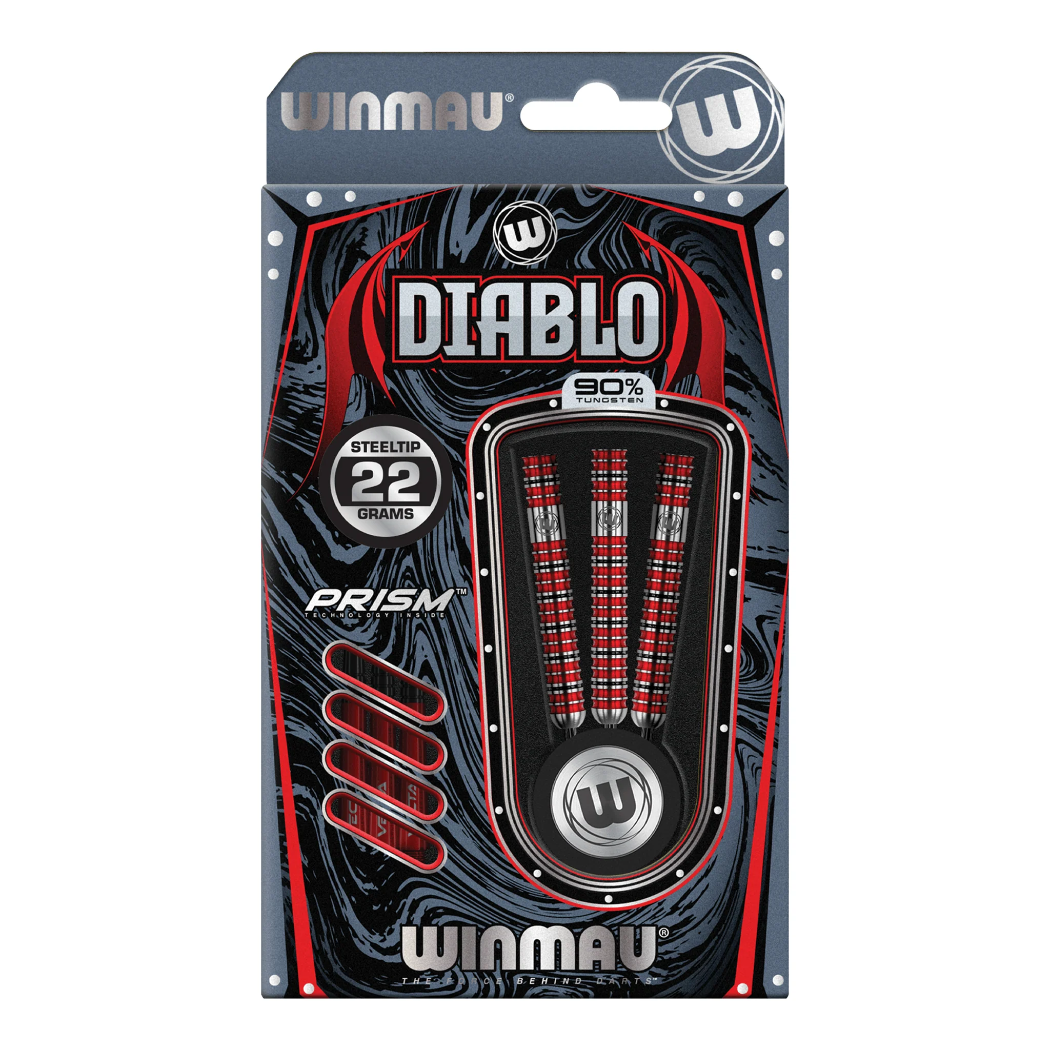 Diablo Parallel Barrel - 90% Tungsten Steel Tip Darts - Image 4