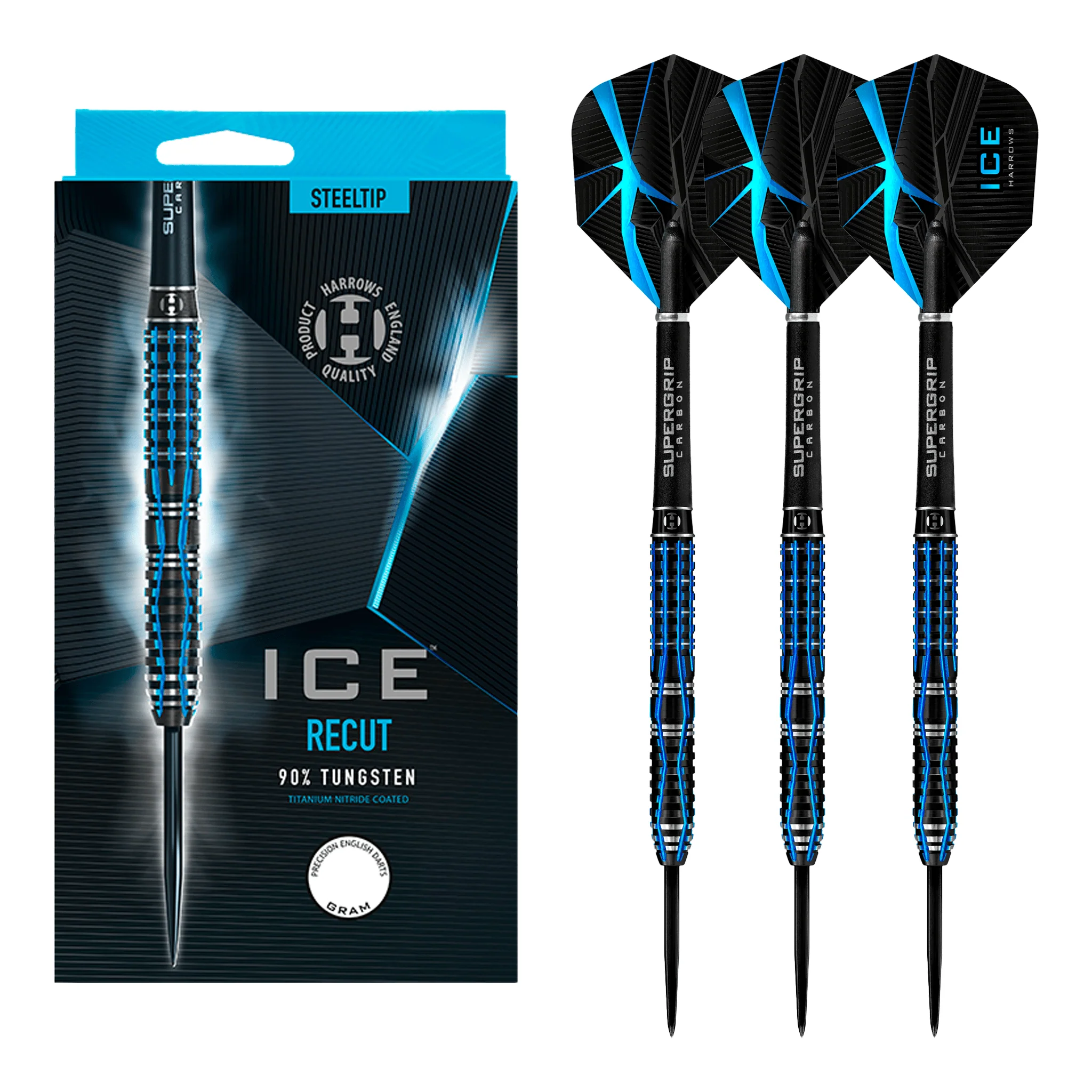 ICE Recut - 90% Tungsten Steel Tip Darts