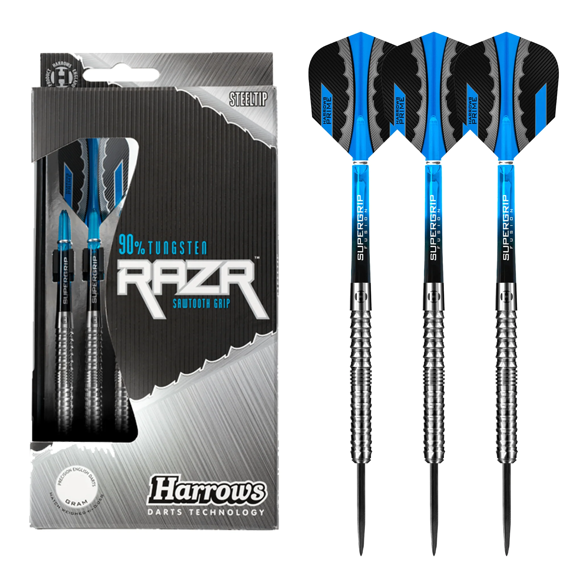 Razr Parallel Barrel - 90% Tungsten Steel Tip Darts