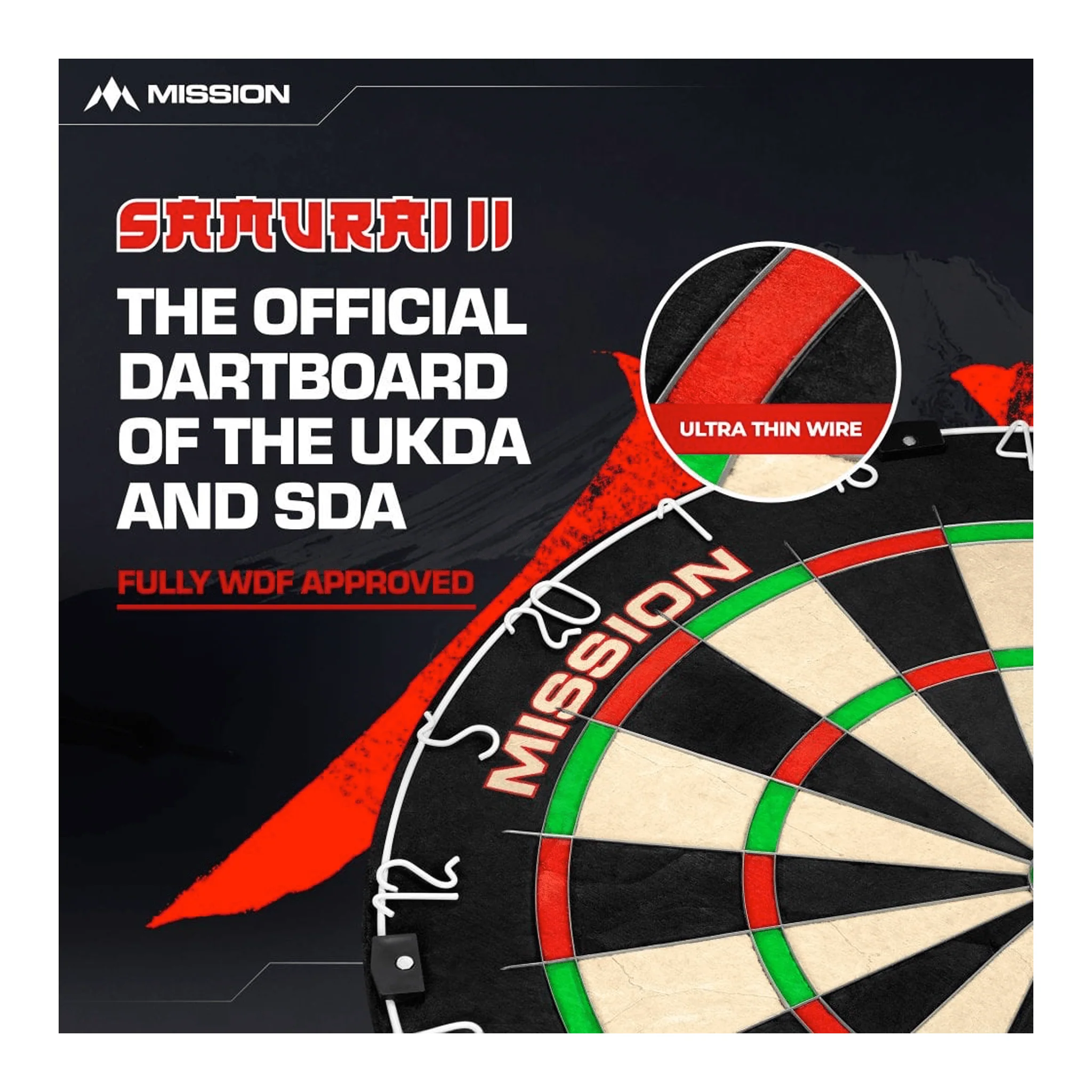 Samurai II - Dartboard - Image 3