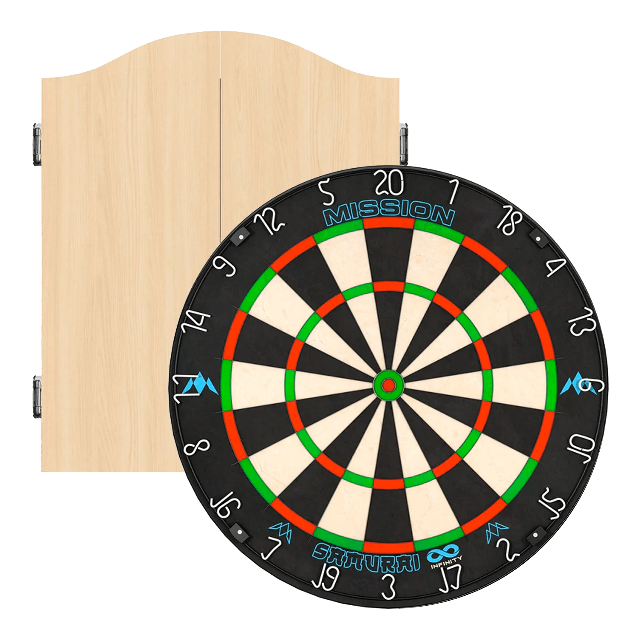 Samurai Infinity Dartboard & Cabinet Bundle - Image 3