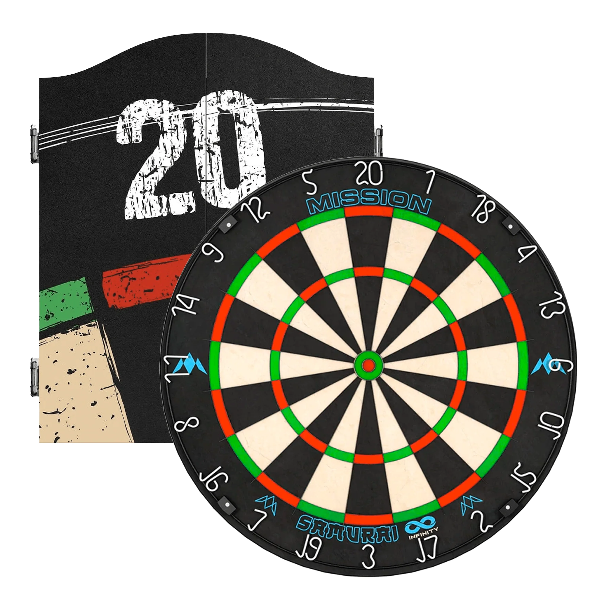 Samurai Infinity Dartboard & Cabinet Bundle - Image 7