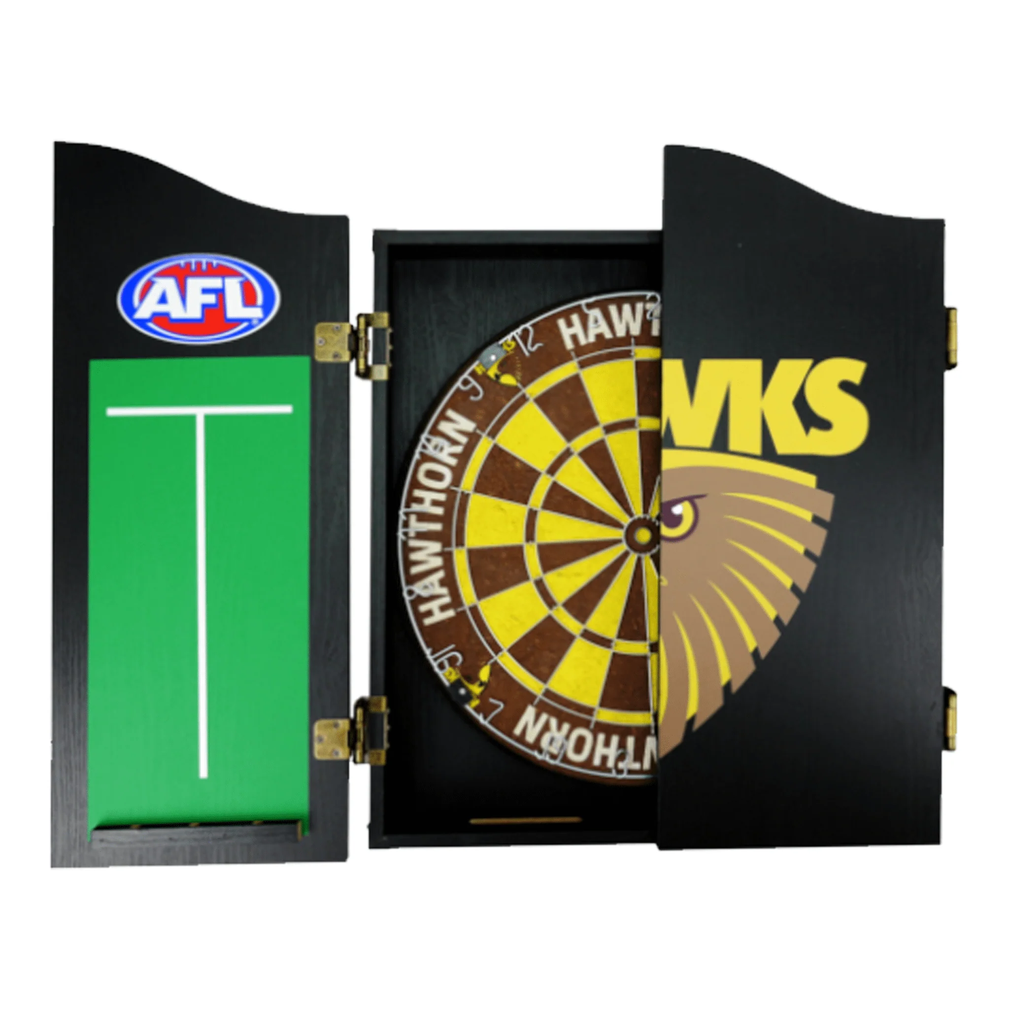 Official AFL Dartboard, Cabinet & Darts - Complete Darts Set - Image 10