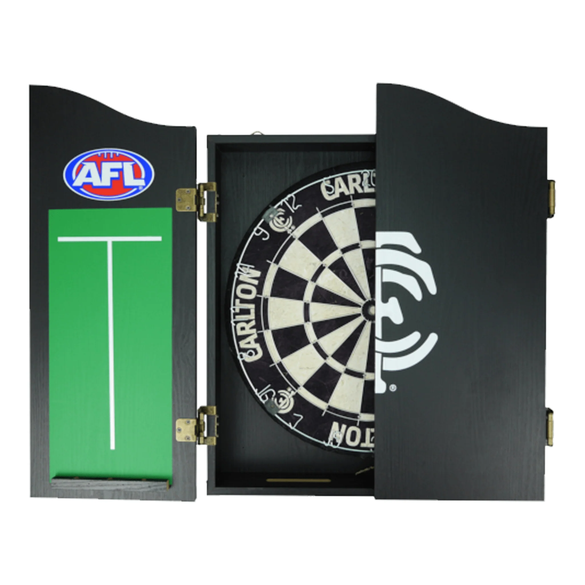 Official AFL Dartboard, Cabinet & Darts - Complete Darts Set - Image 3
