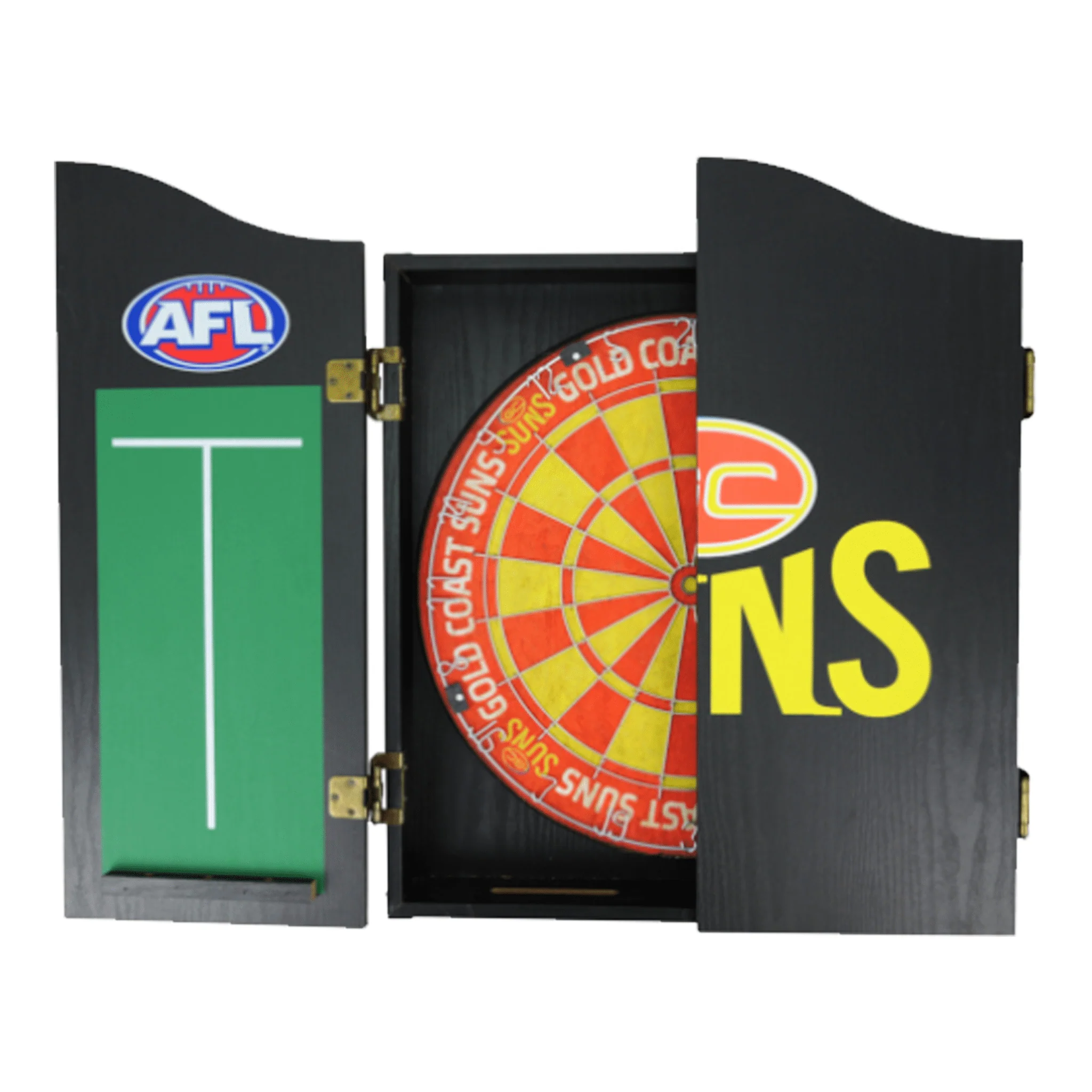 Official AFL Dartboard, Cabinet & Darts - Complete Darts Set - Image 7
