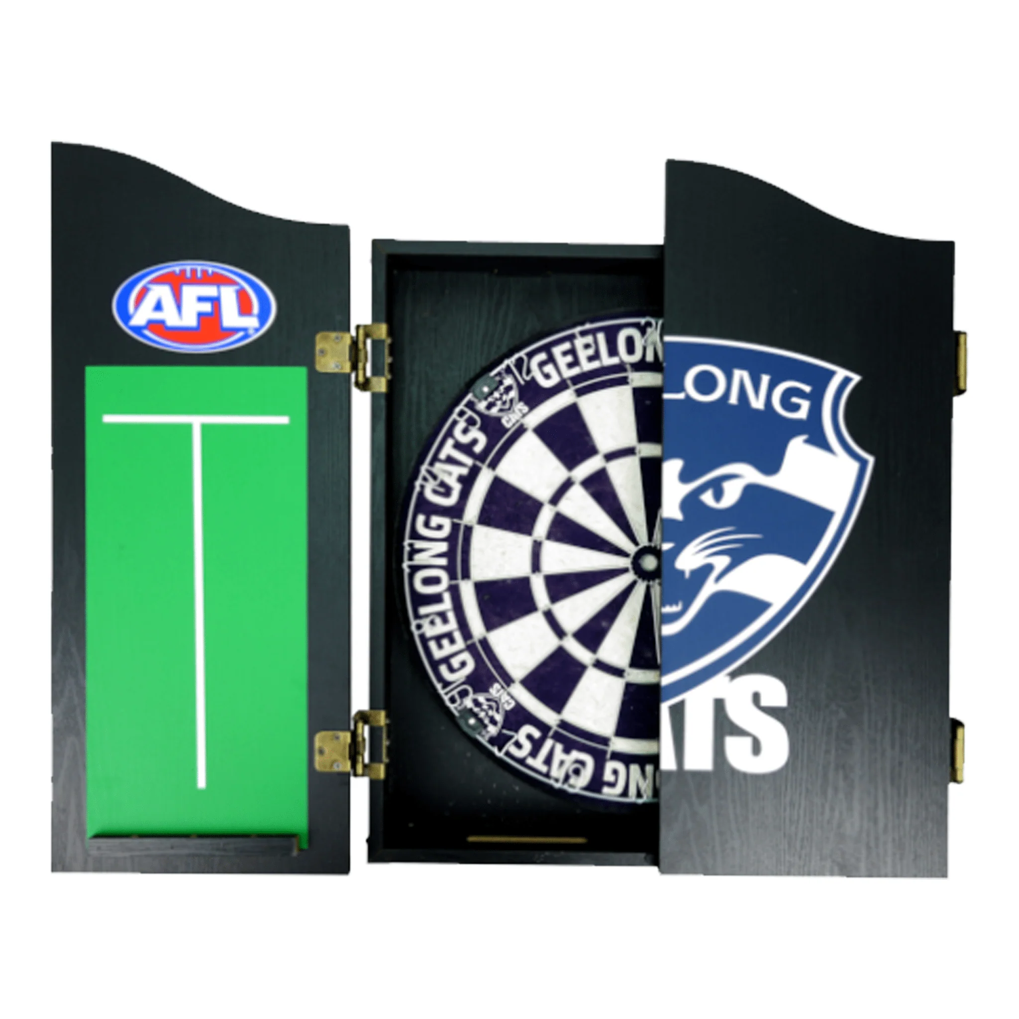 Official AFL Dartboard, Cabinet & Darts - Complete Darts Set - Image 8
