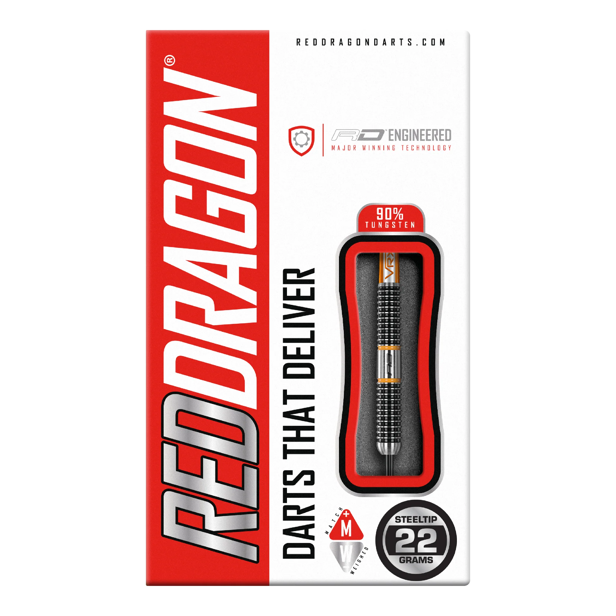 Amberjack 18 - 90% Tungsten Steel Tip Darts - Image 4