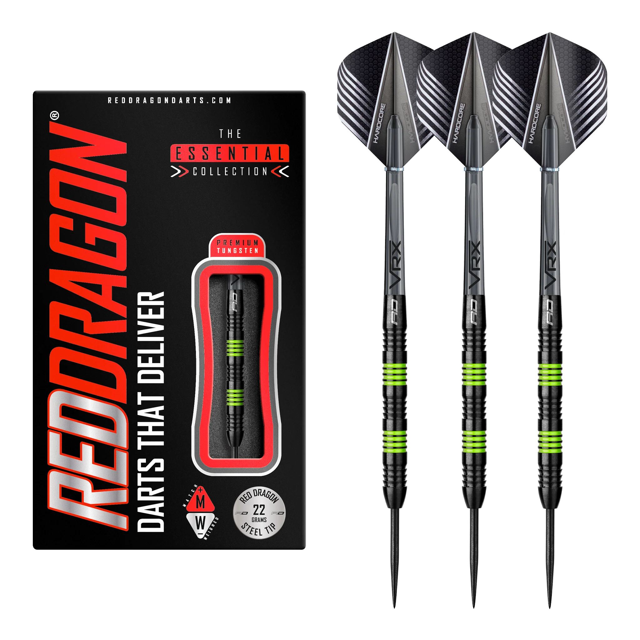 Freestyle 2 - 90% Tungsten Steel Tip Darts