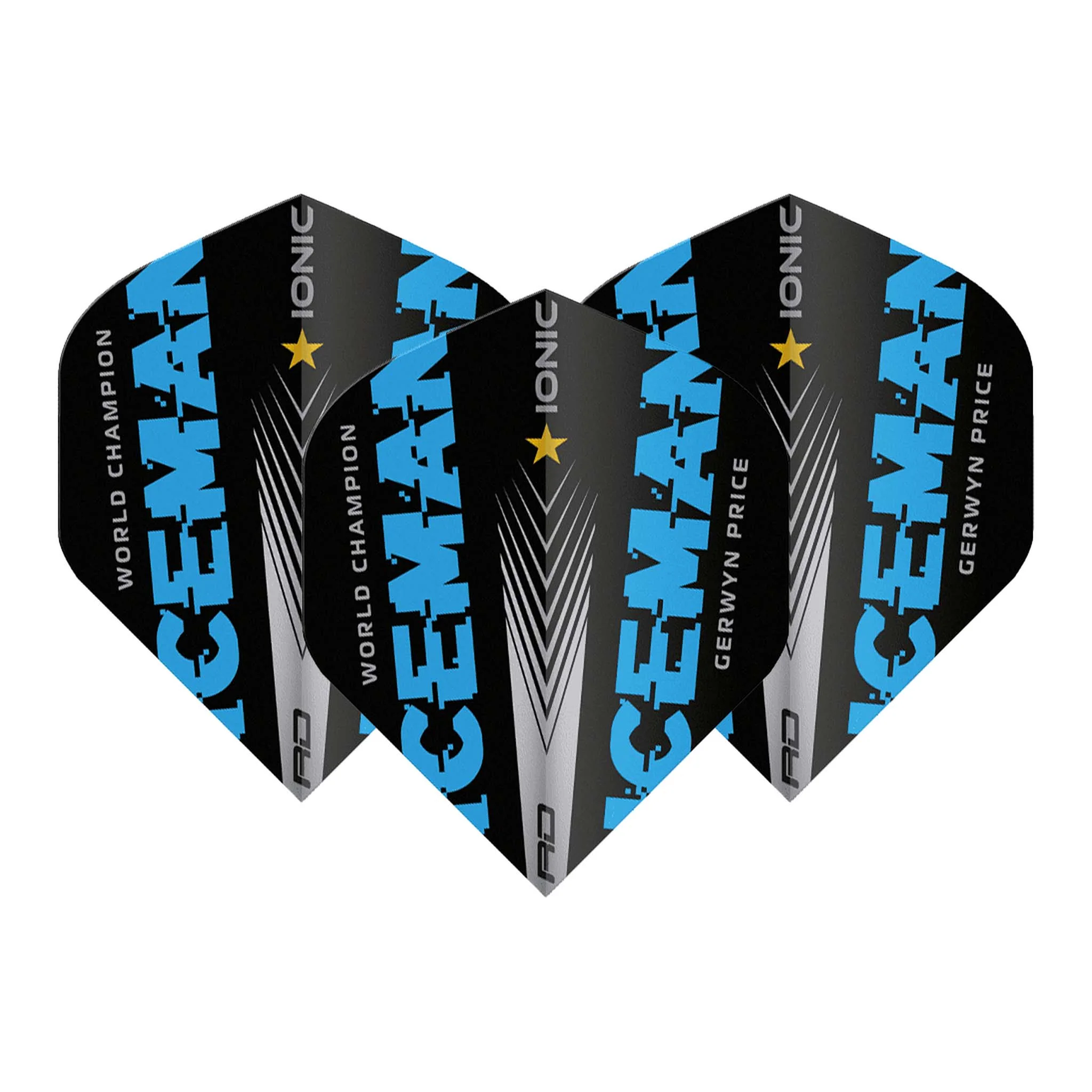 Gerwyn Price Iceman - Ionic Dart Flights