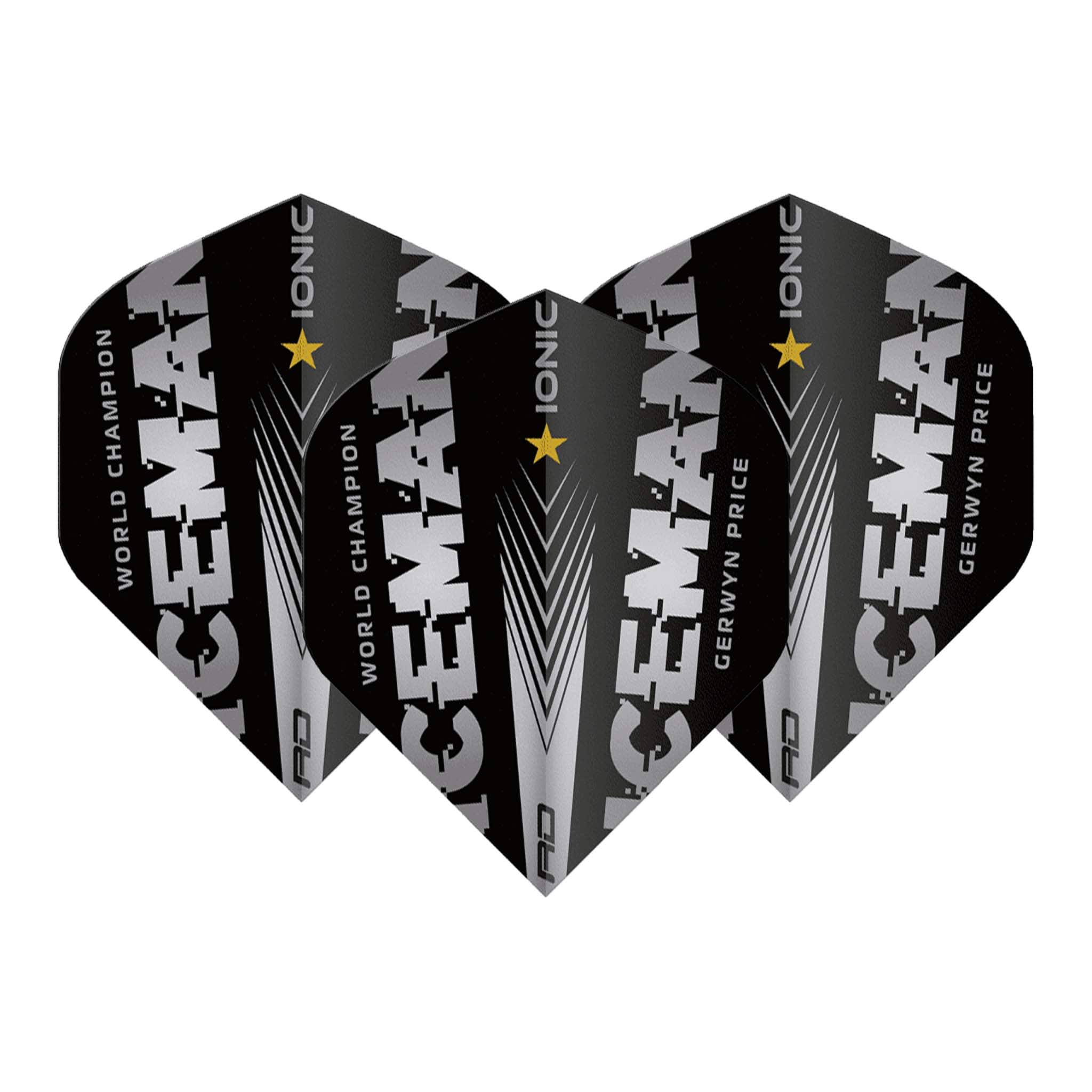 Gerwyn Price Iceman - Ionic Dart Flights - Image 2