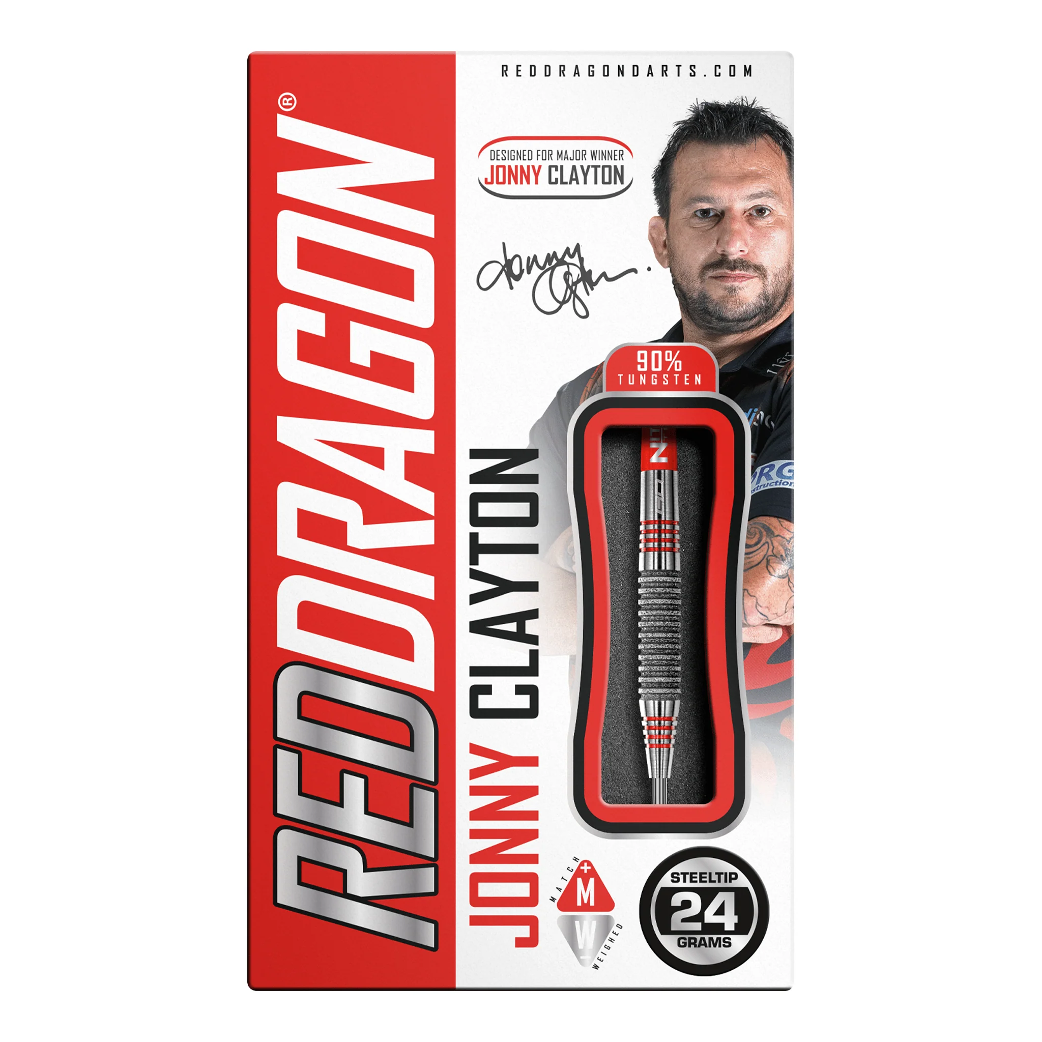 Jonny Clayton Element - 90% Tungsten Steel Tip Darts - Image 4