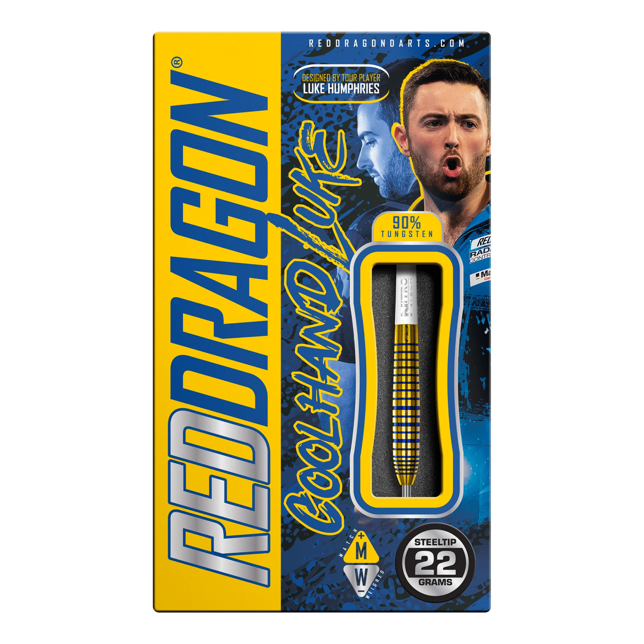 Luke Humphries TX3 Gold - 90% Tungsten Steel Tip Darts - Image 4