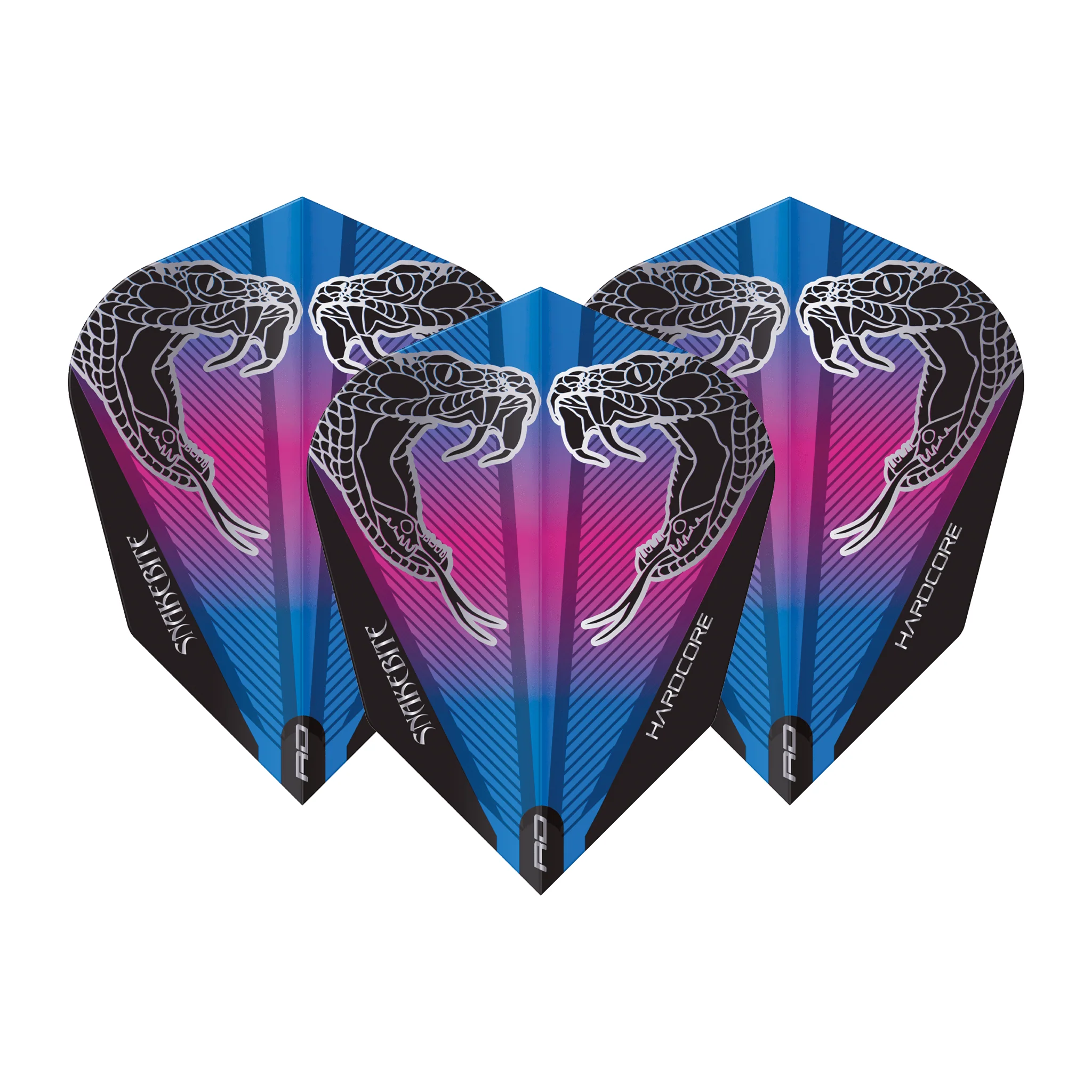 Peter Wright Double Snake Head - Hardcore Dart Flights - Image 6