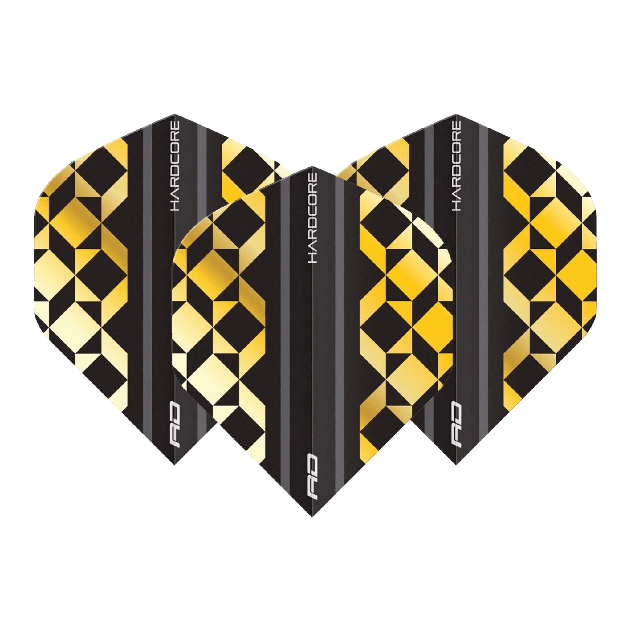 Premium Gold - Hardcore Dart Flights - Image 2