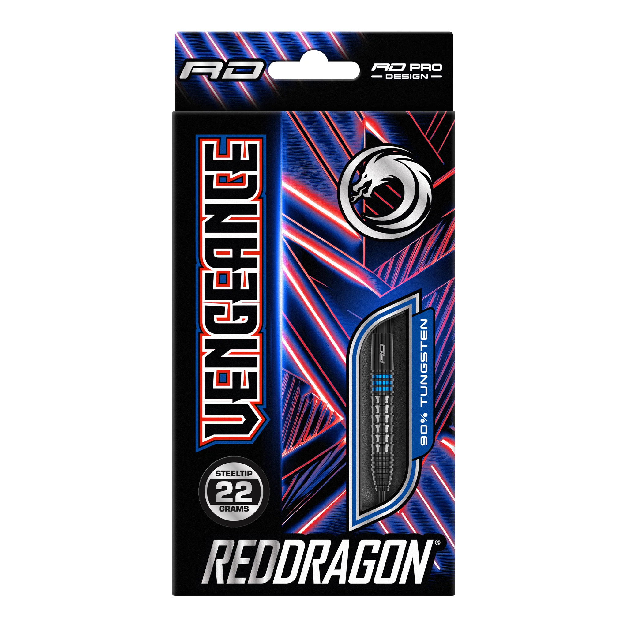 Vengeance Blue - 90% Tungsten Steel Tip Darts - Image 4