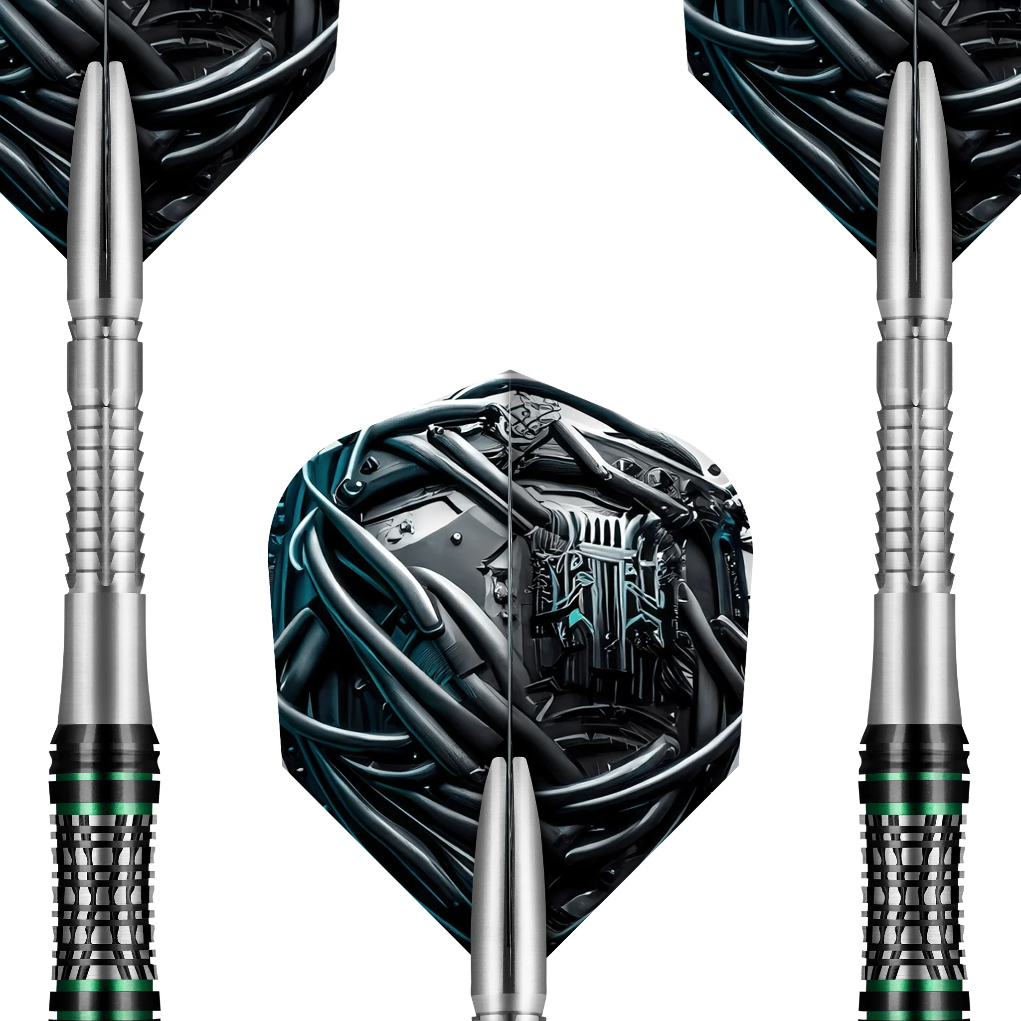AI Cyberpunk - 90% Tungsten Steel Tip Darts - Image 3