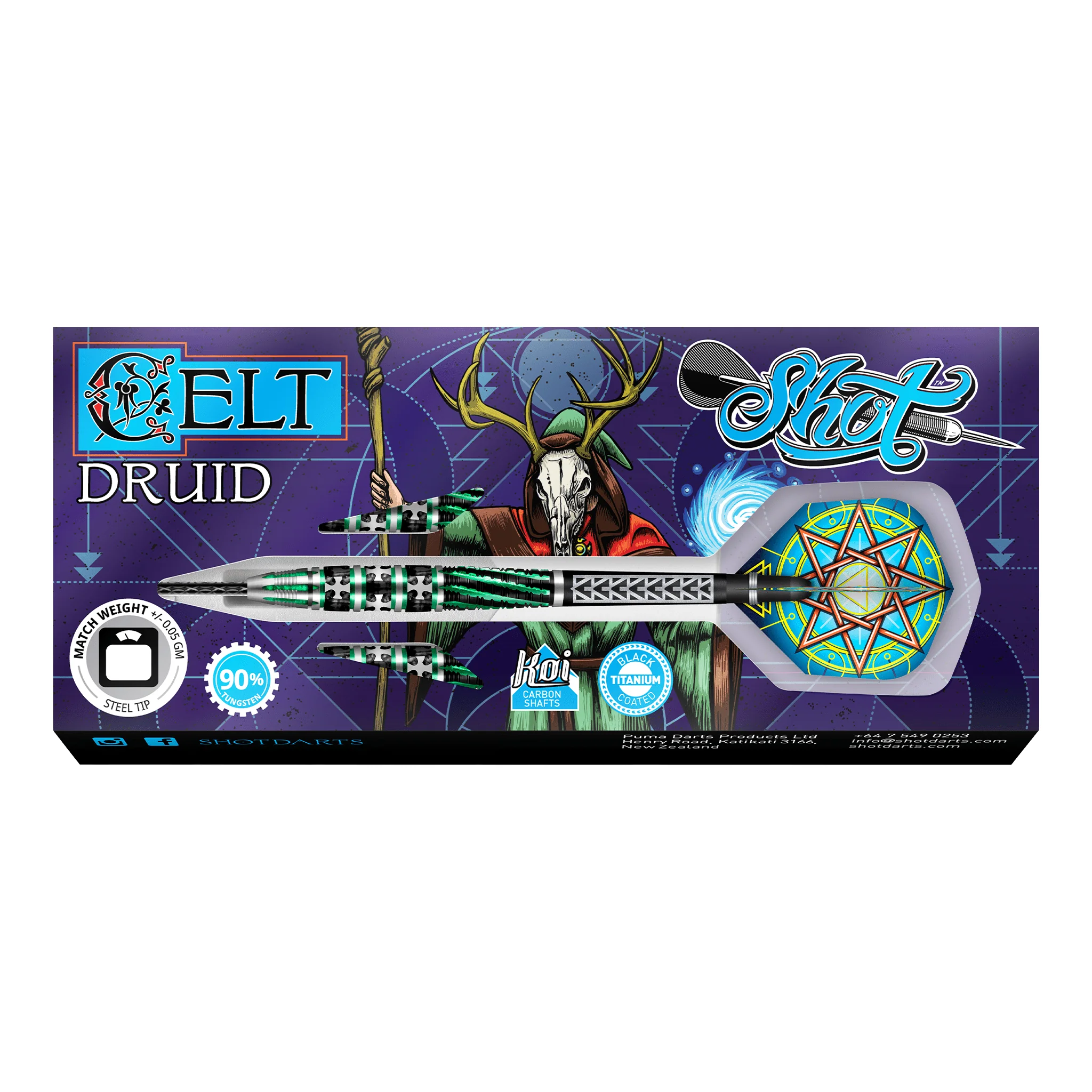 Celt Druid - 90% Tungsten Steel Tip Darts - Image 4
