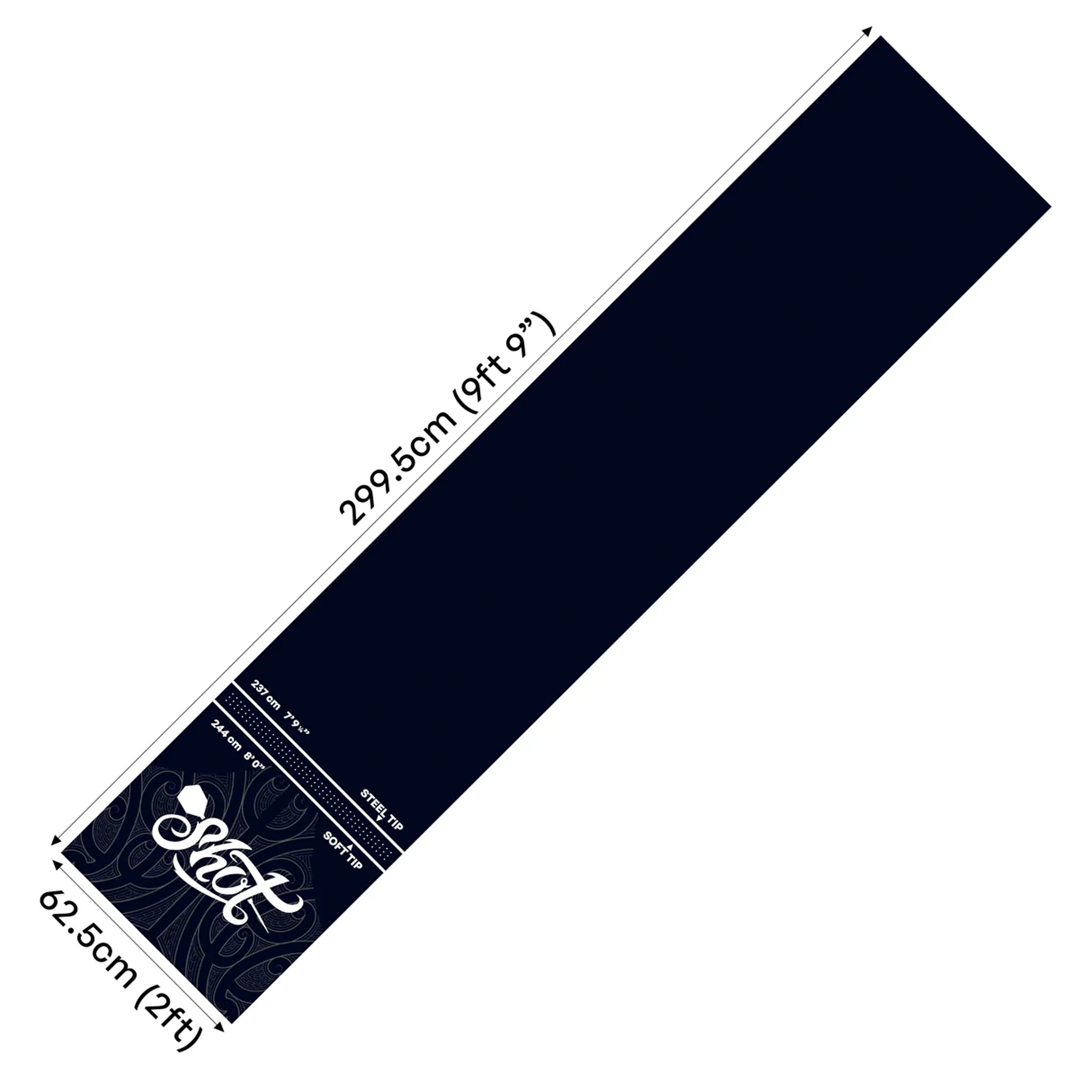 Heavy Duty Rubber Dart Mat - Image 3