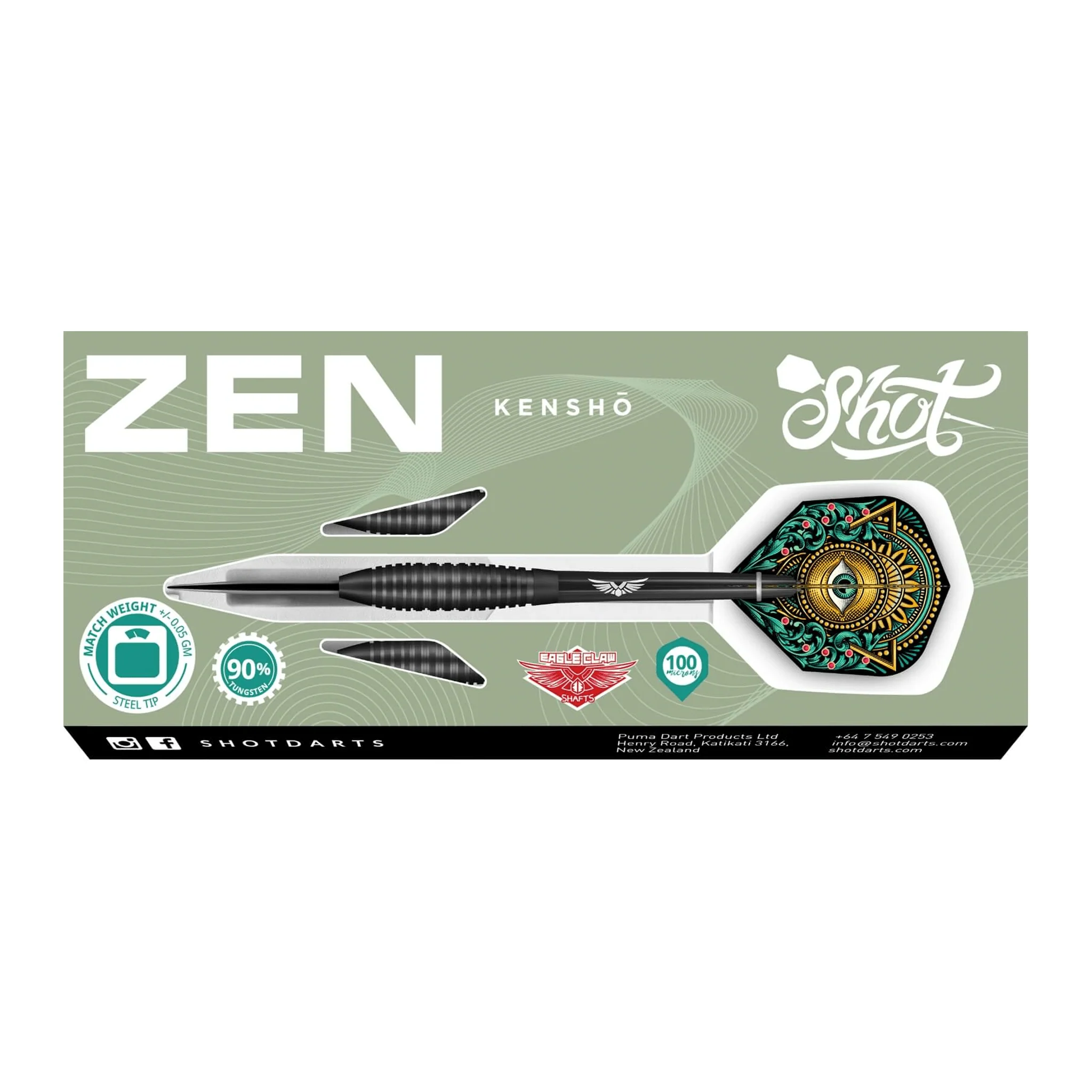Zen Kensho - 90% Tungsten Steel Tip Darts - Image 4