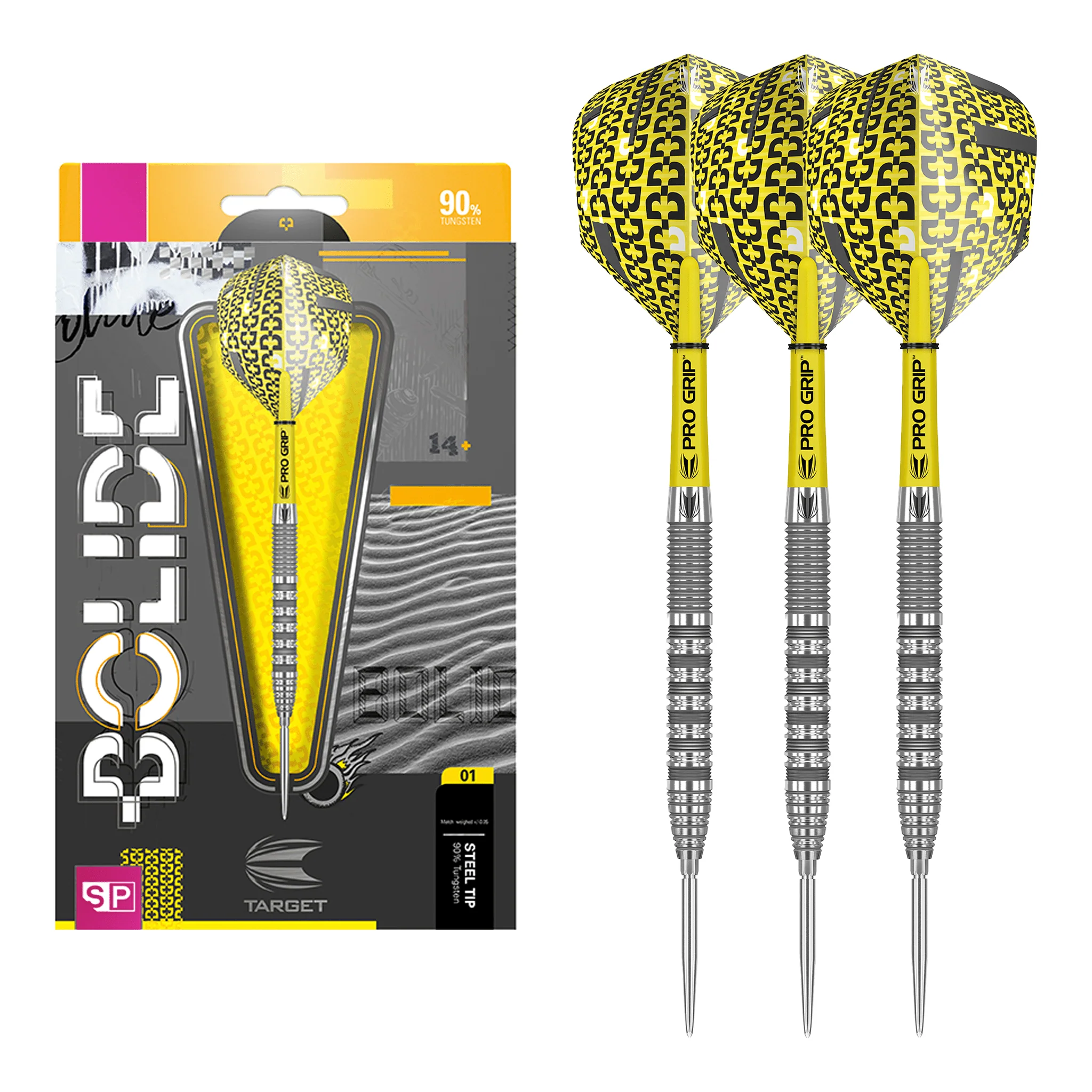 Bolide 01 Swiss Point - 90% Tungsten Steel Tip Darts