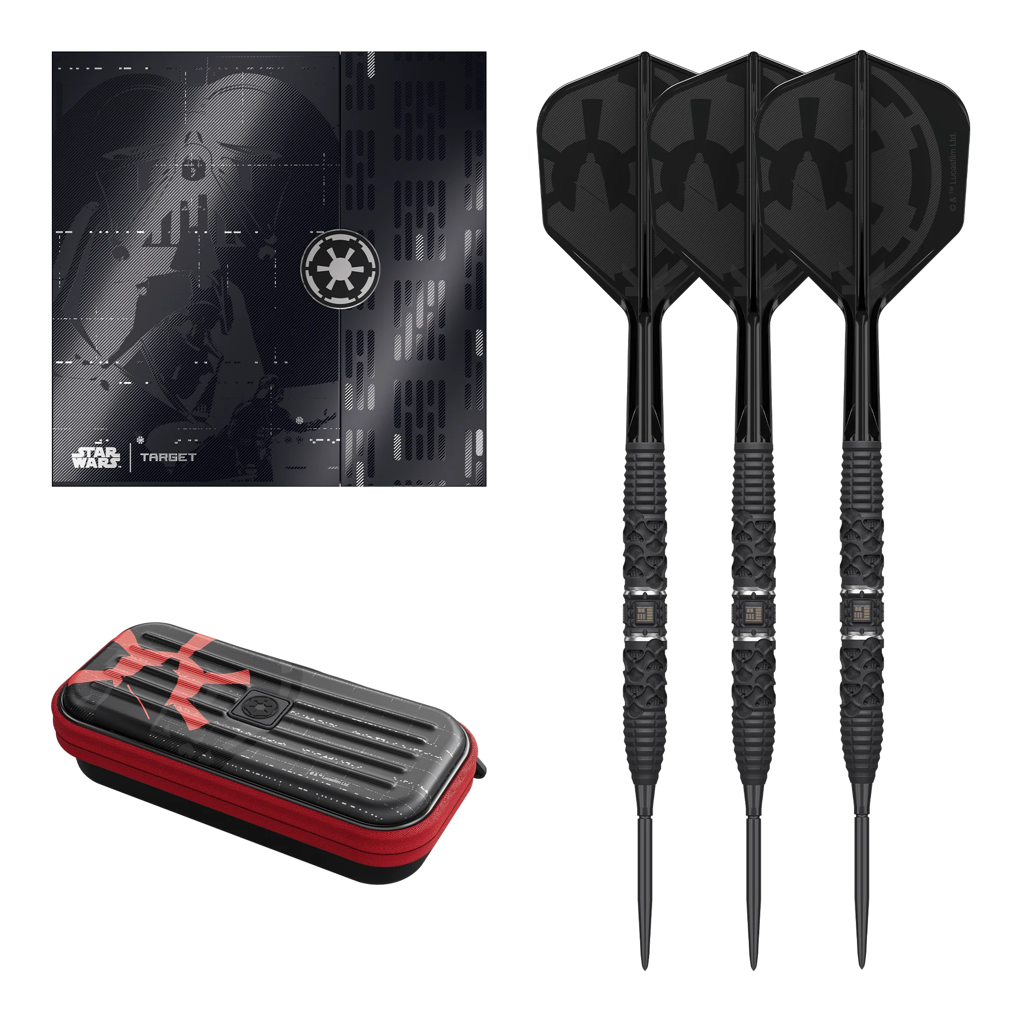 Star Wars Darth Vader Swiss Point - 95% Tungsten Steel Tip Darts
