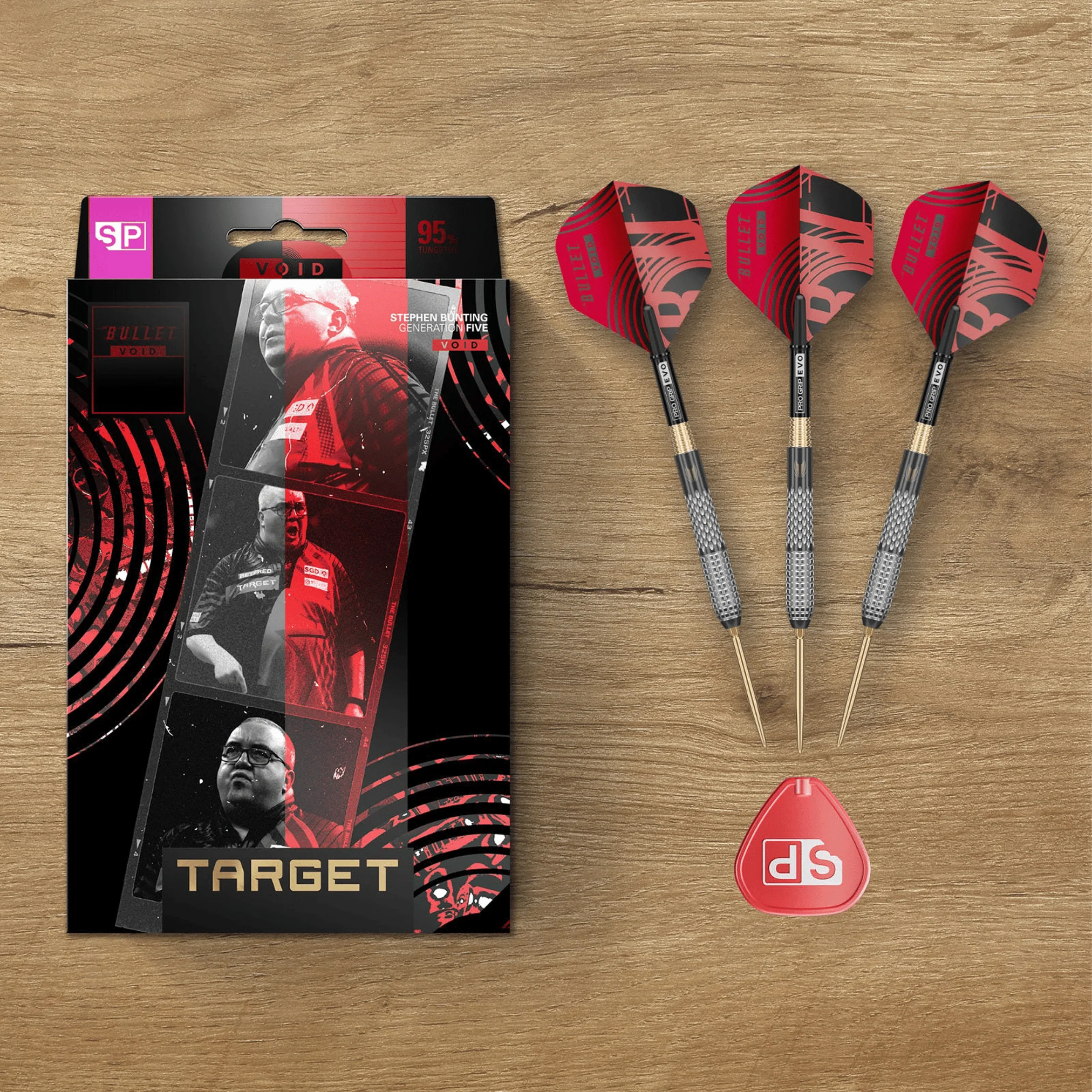 Stephen Bunting Gen 5 Void Swiss Point - 95% Tungsten Steel Tip Darts - Image 9