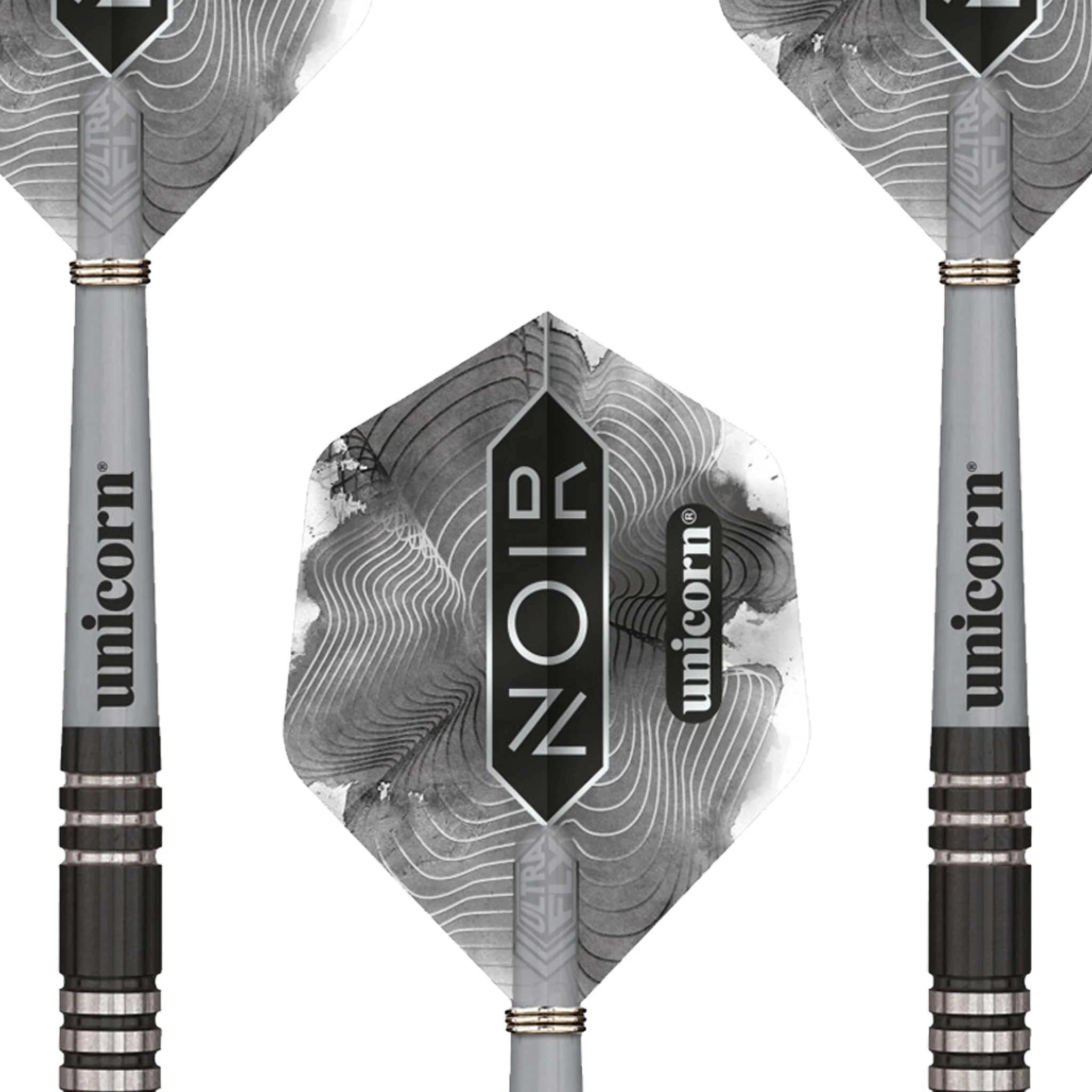 Dimitri Van Den Bergh Noir - 90% Tungsten Steel Tip Darts - Image 3