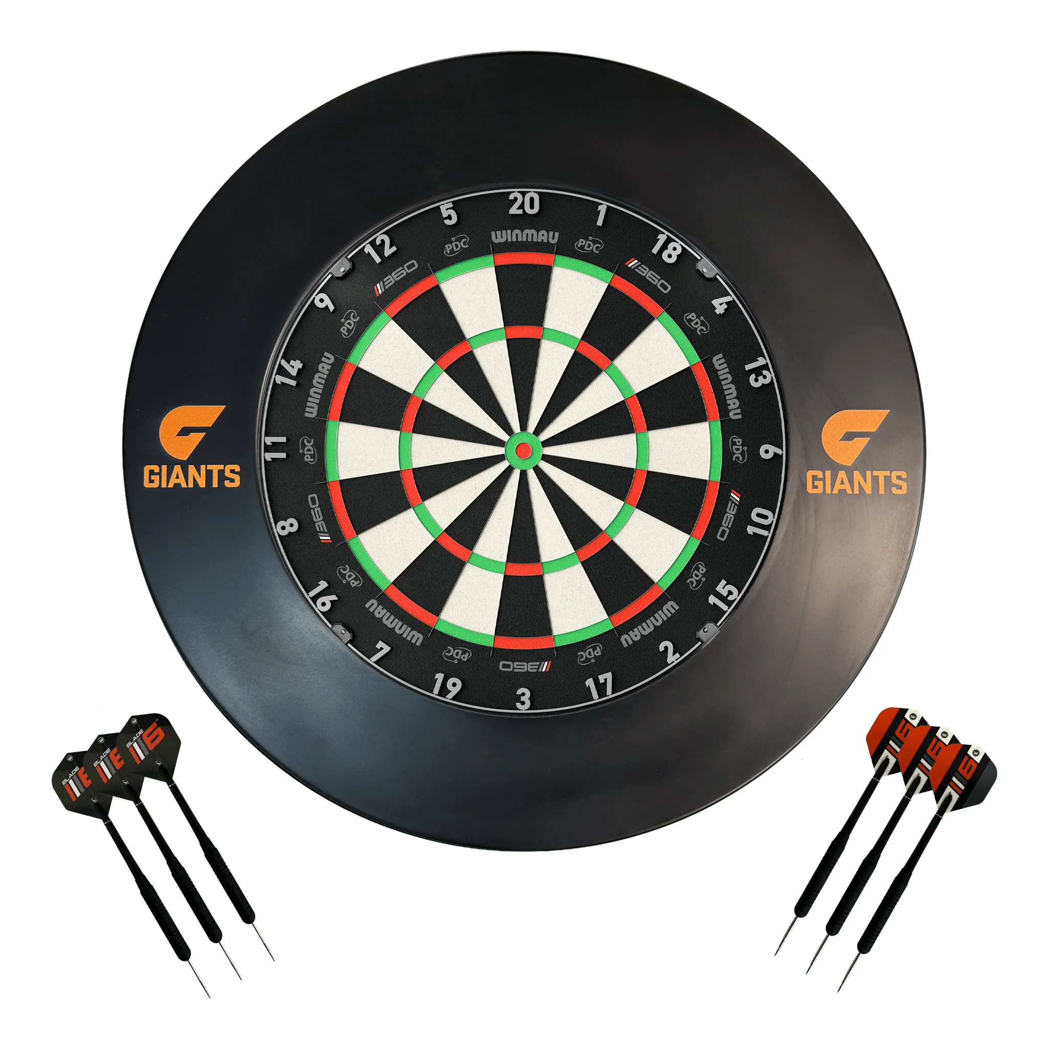 Blade 360 Dartboard, Official AFL Surround & Darts - Complete Darts Set - Image 11