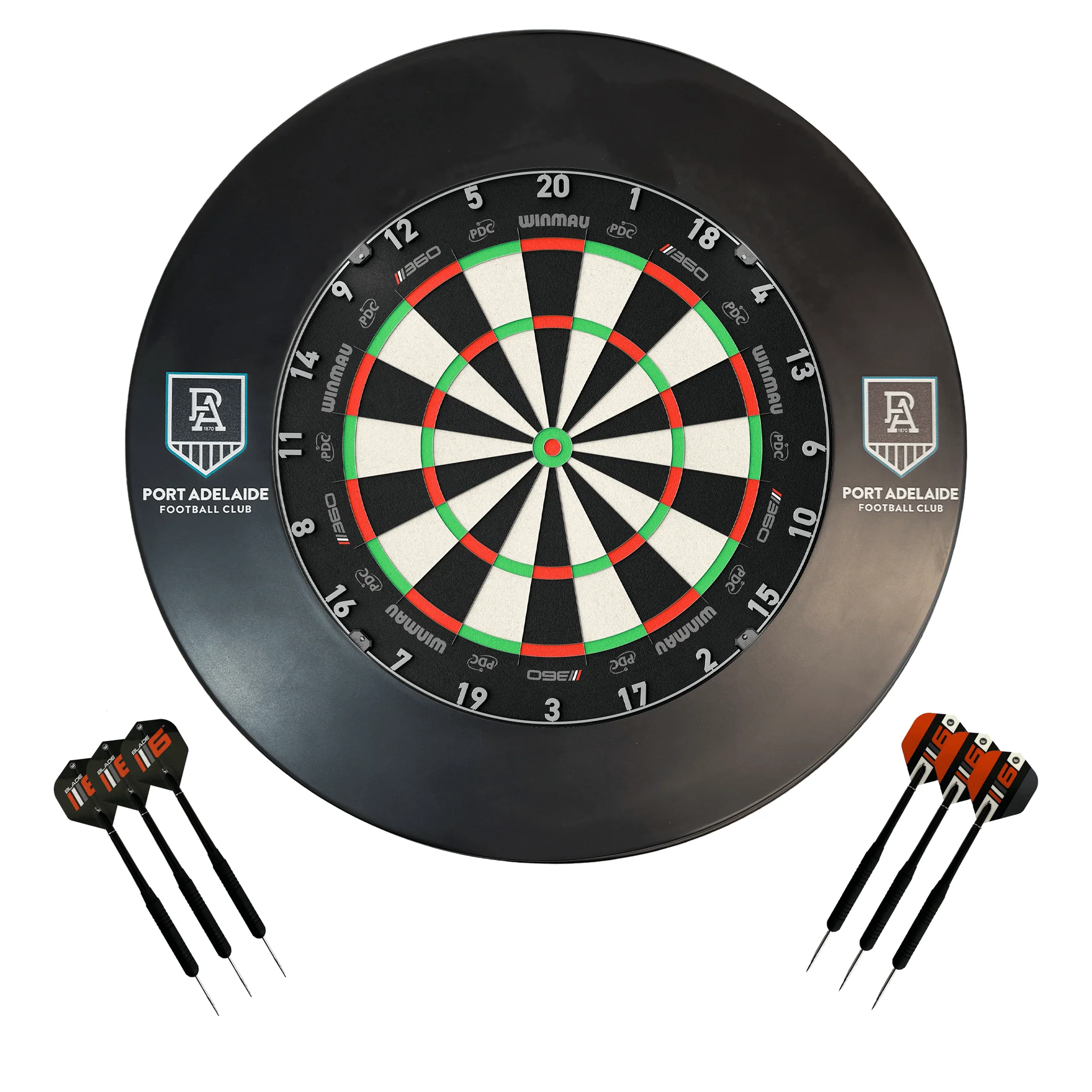 Blade 360 Dartboard, Official AFL Surround & Darts - Complete Darts Set - Image 18