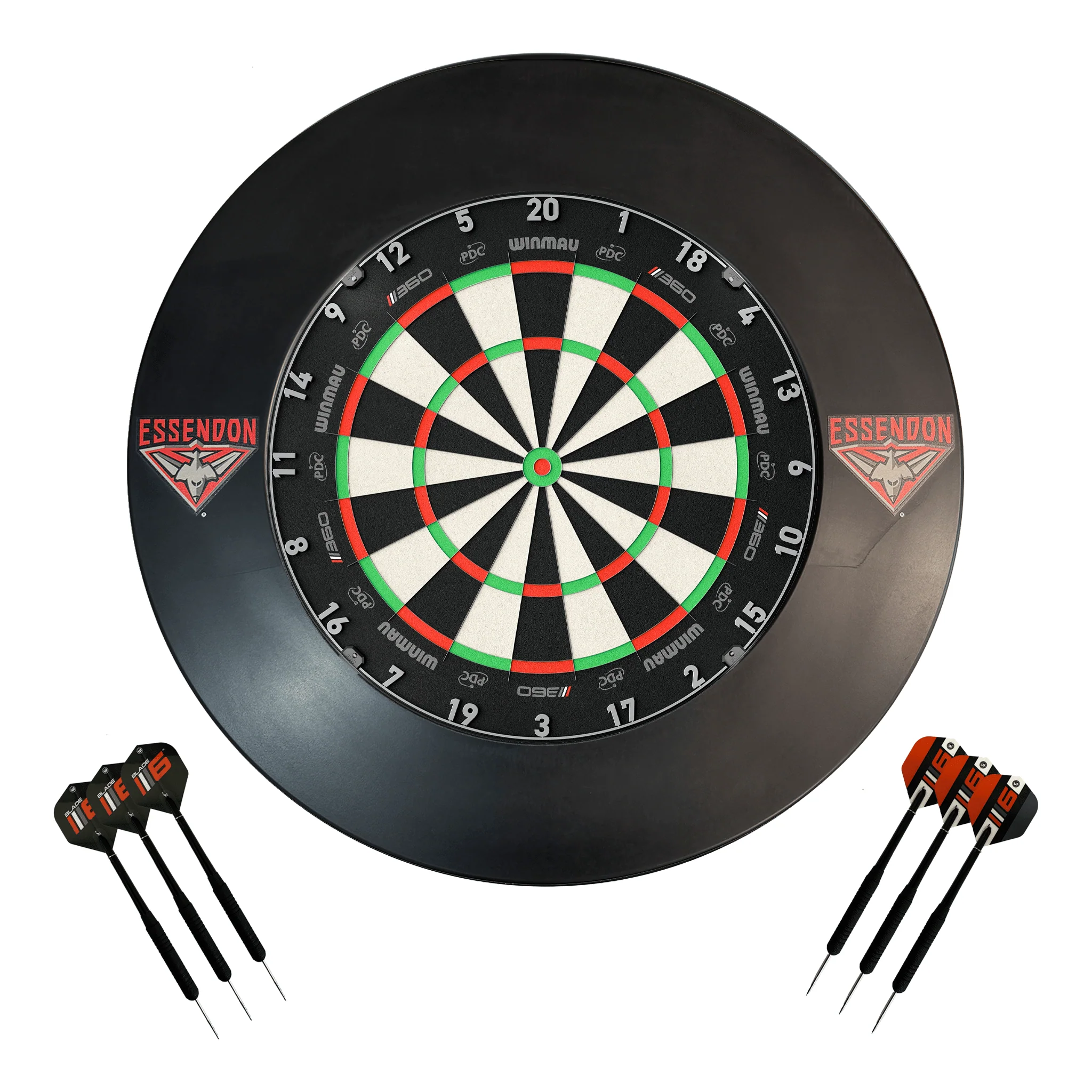 Blade 360 Dartboard, Official AFL Surround & Darts - Complete Darts Set - Image 5