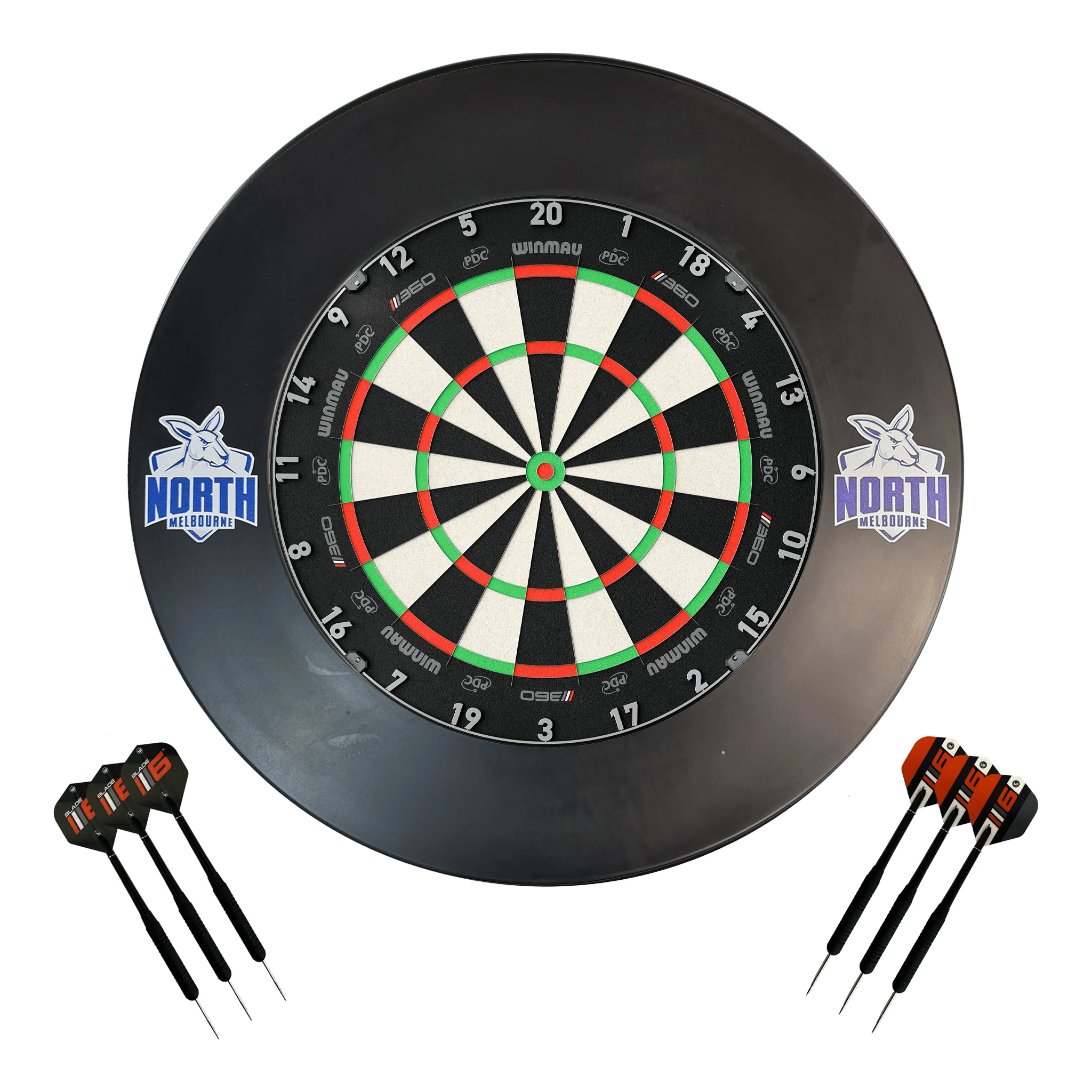 Blade 360 Dartboard, Official AFL Surround & Darts - Complete Darts Set - Image 7