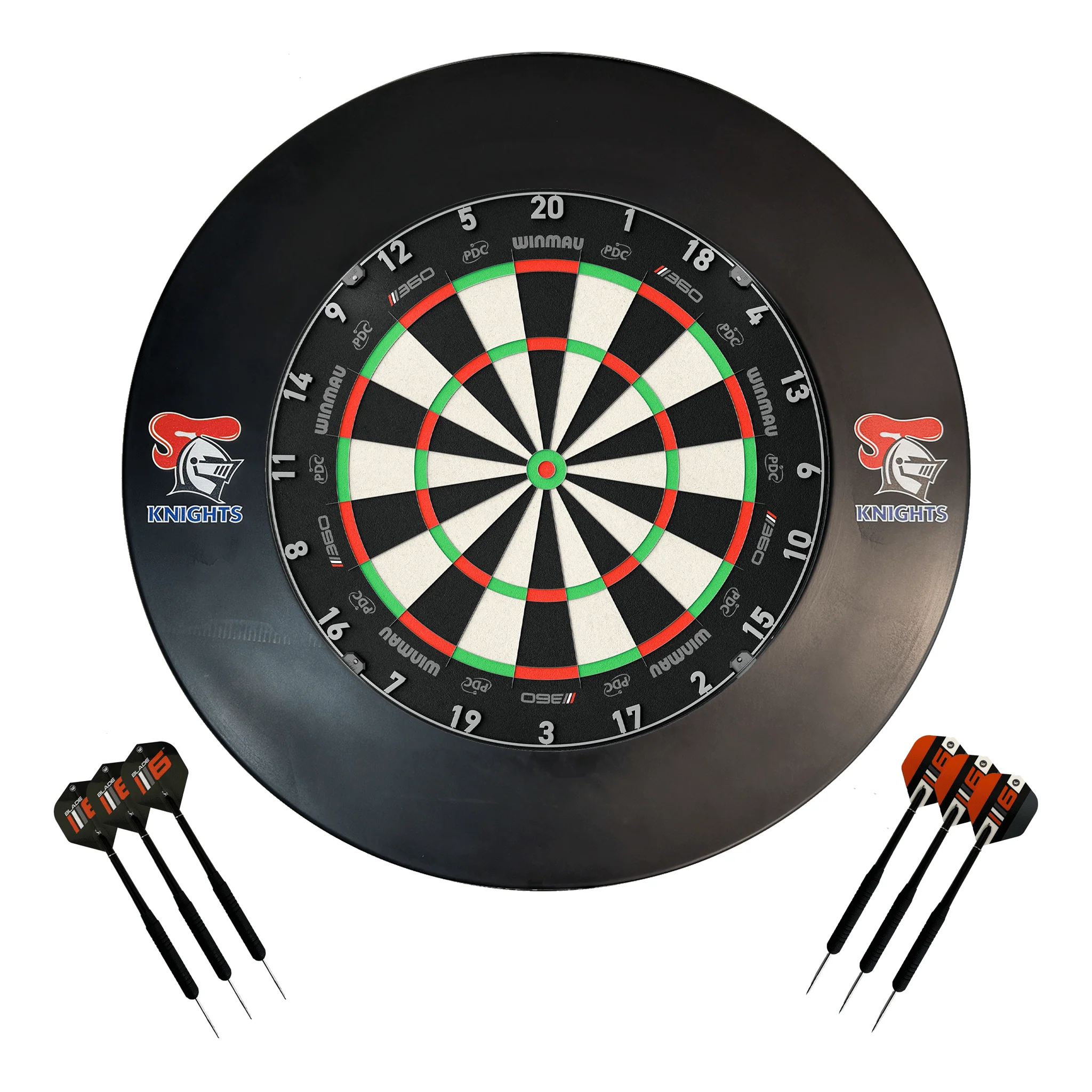 Blade 360 Dartboard, Official NRL Surround & Darts - Complete Darts Set - Image 7