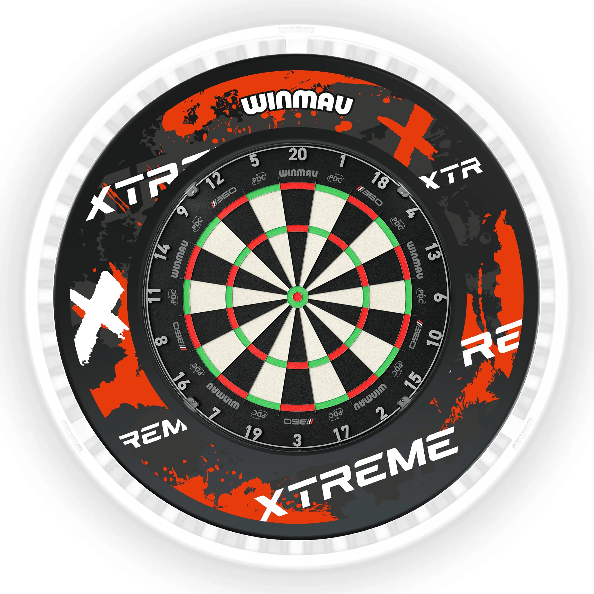 Blade 360 Dartboard, Surround & Ice White Plasma Light Bundle - Image 11
