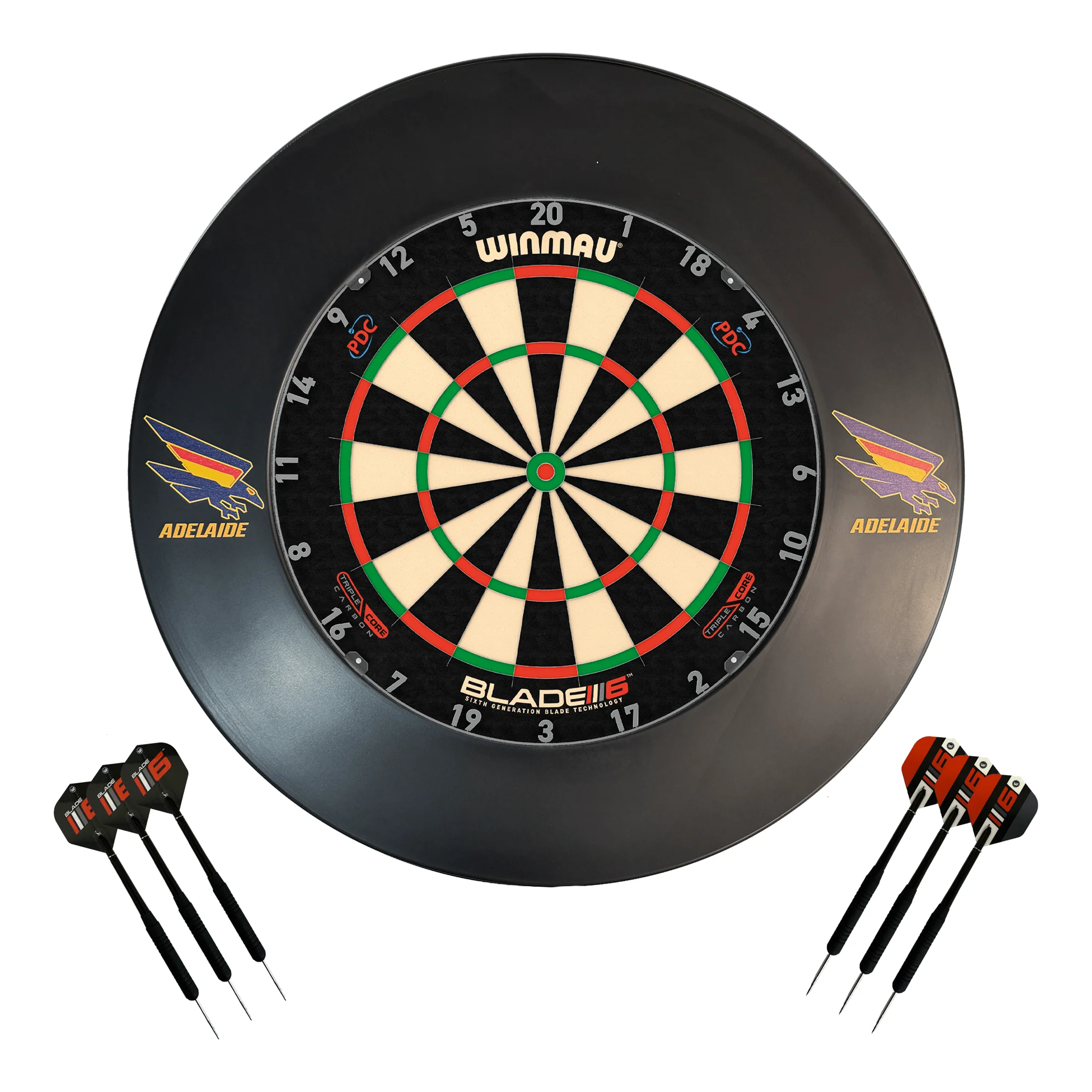 Blade 6 Dartboard, Official AFL Surround & Darts - Complete Darts Set - Image 21