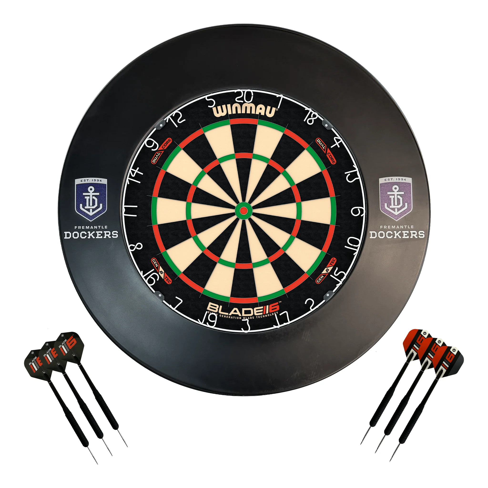 Blade 6 Dartboard, Official AFL Surround & Darts - Complete Darts Set - Image 39