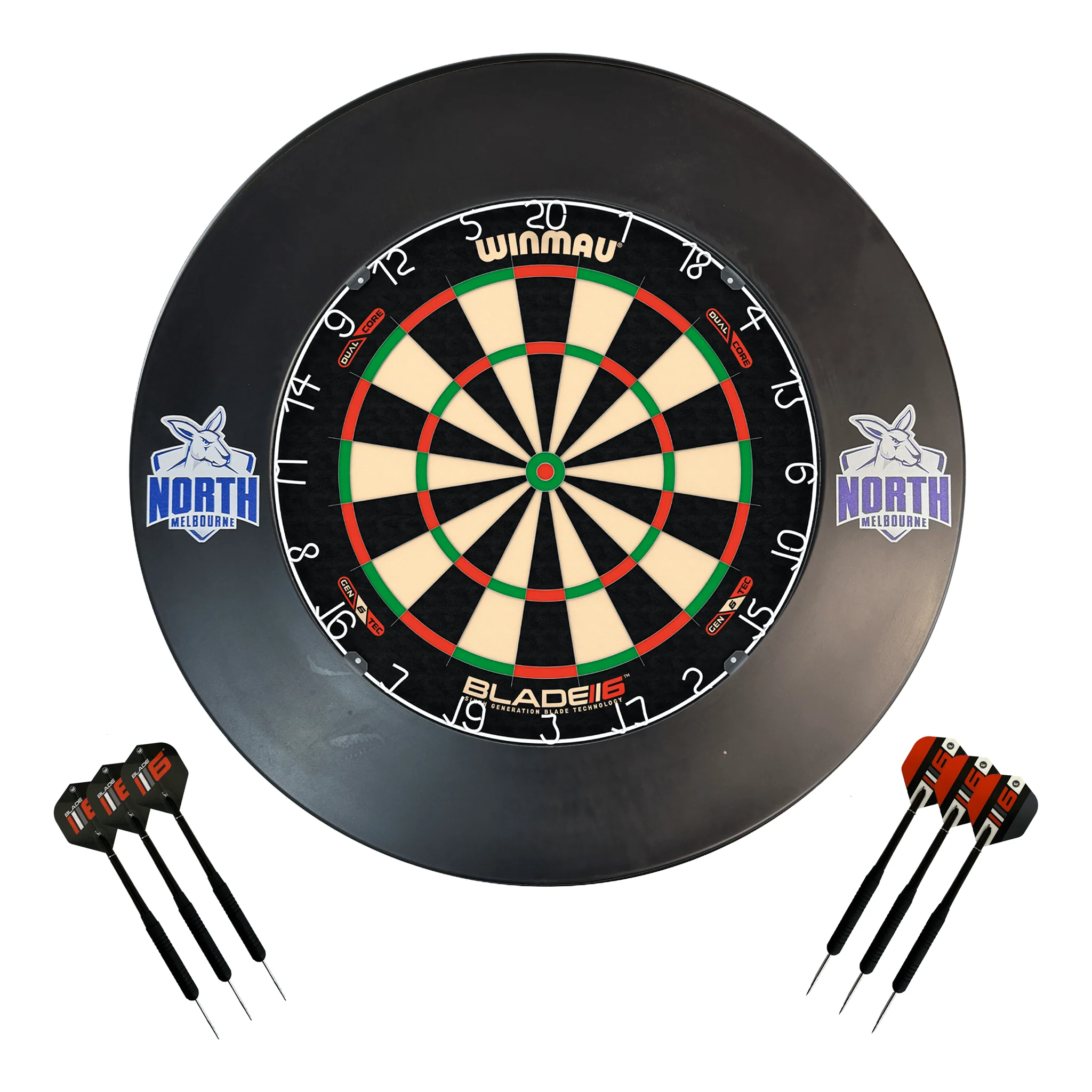 Blade 6 Dartboard, Official AFL Surround & Darts - Complete Darts Set - Image 40