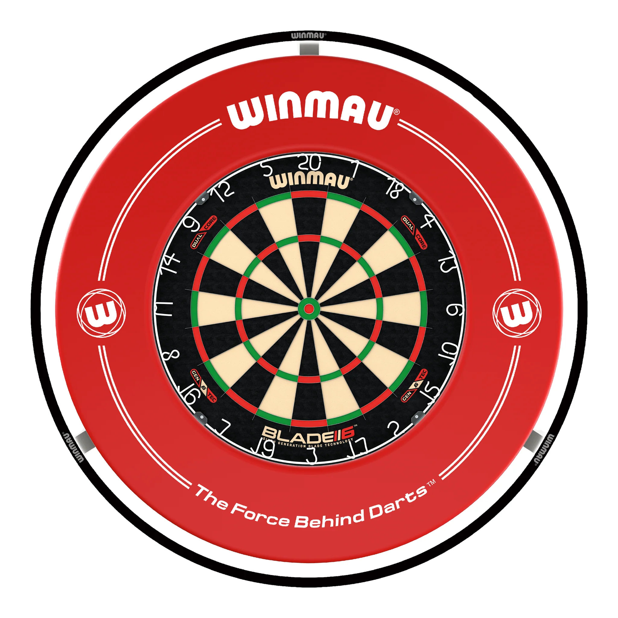 Blade 6 Dual Core Dartboard, Surround & Black Plasma Light Bundle - Image 3