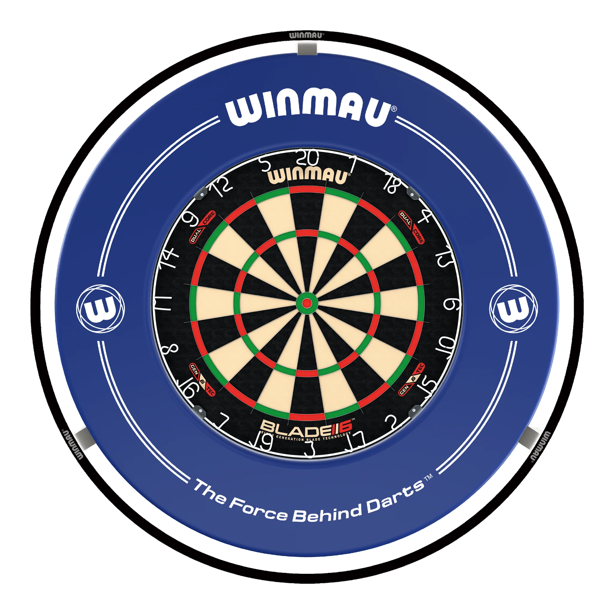 Blade 6 Dual Core Dartboard, Surround & Black Plasma Light Bundle - Image 4