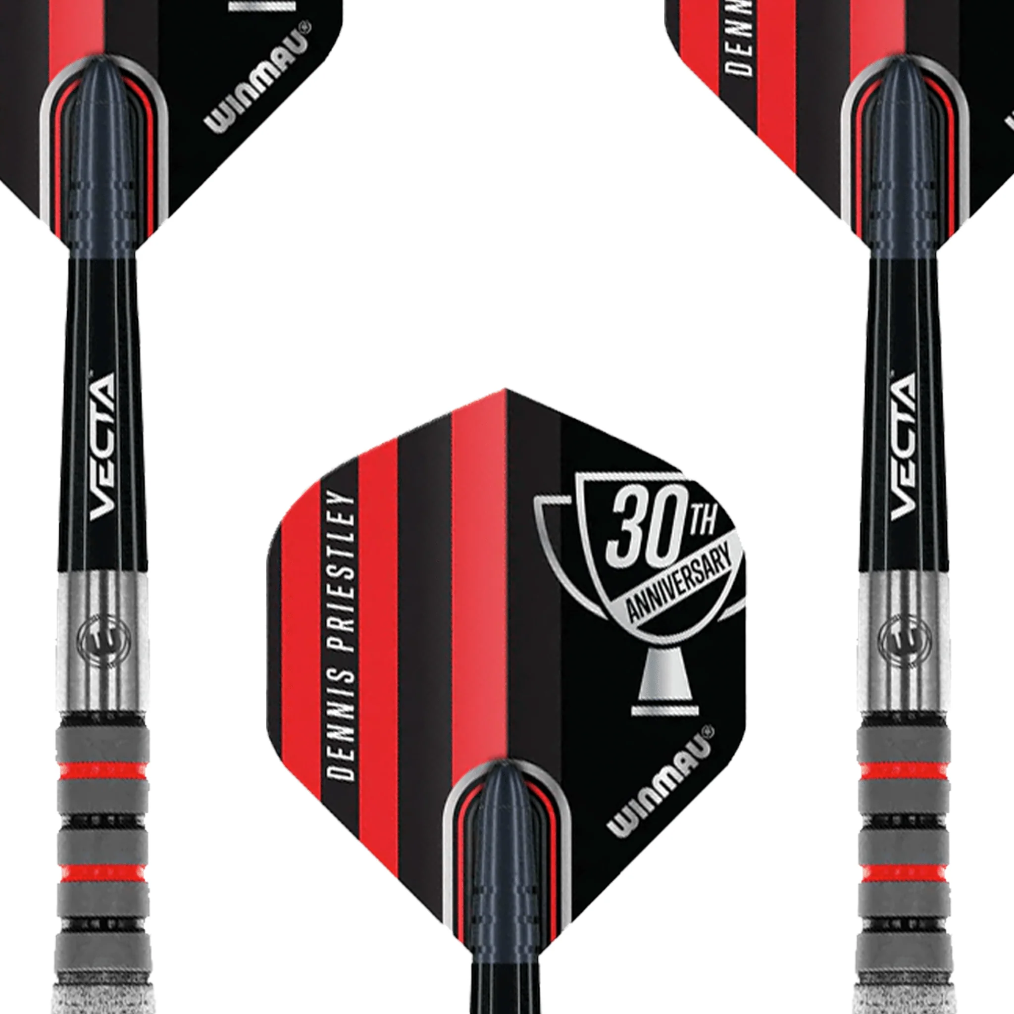 Dennis Priestley Diamond 3-Zero - 90% Tungsten Steel Tip Darts - Image 3