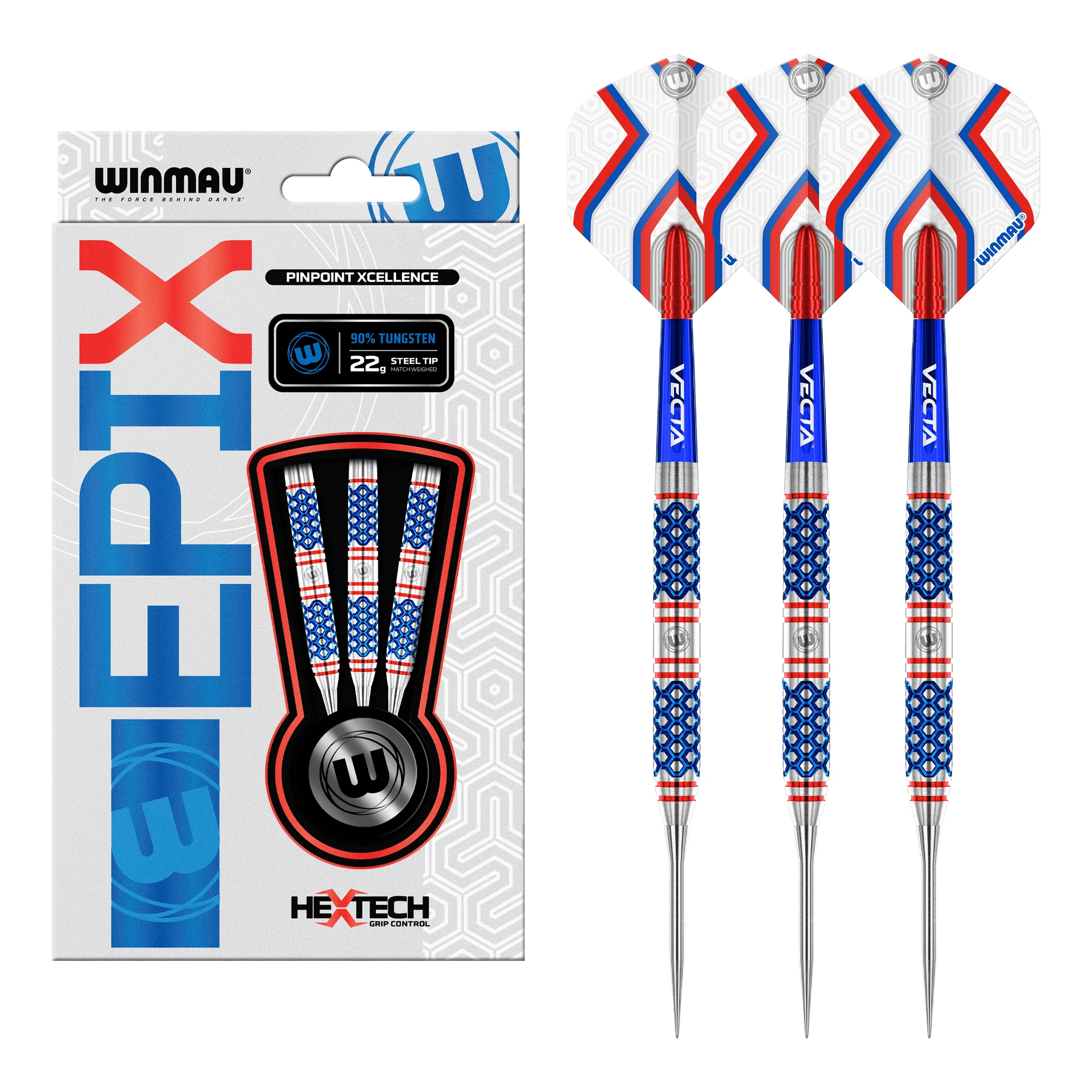 Epix - 90% Tungsten Steel Tip Darts
