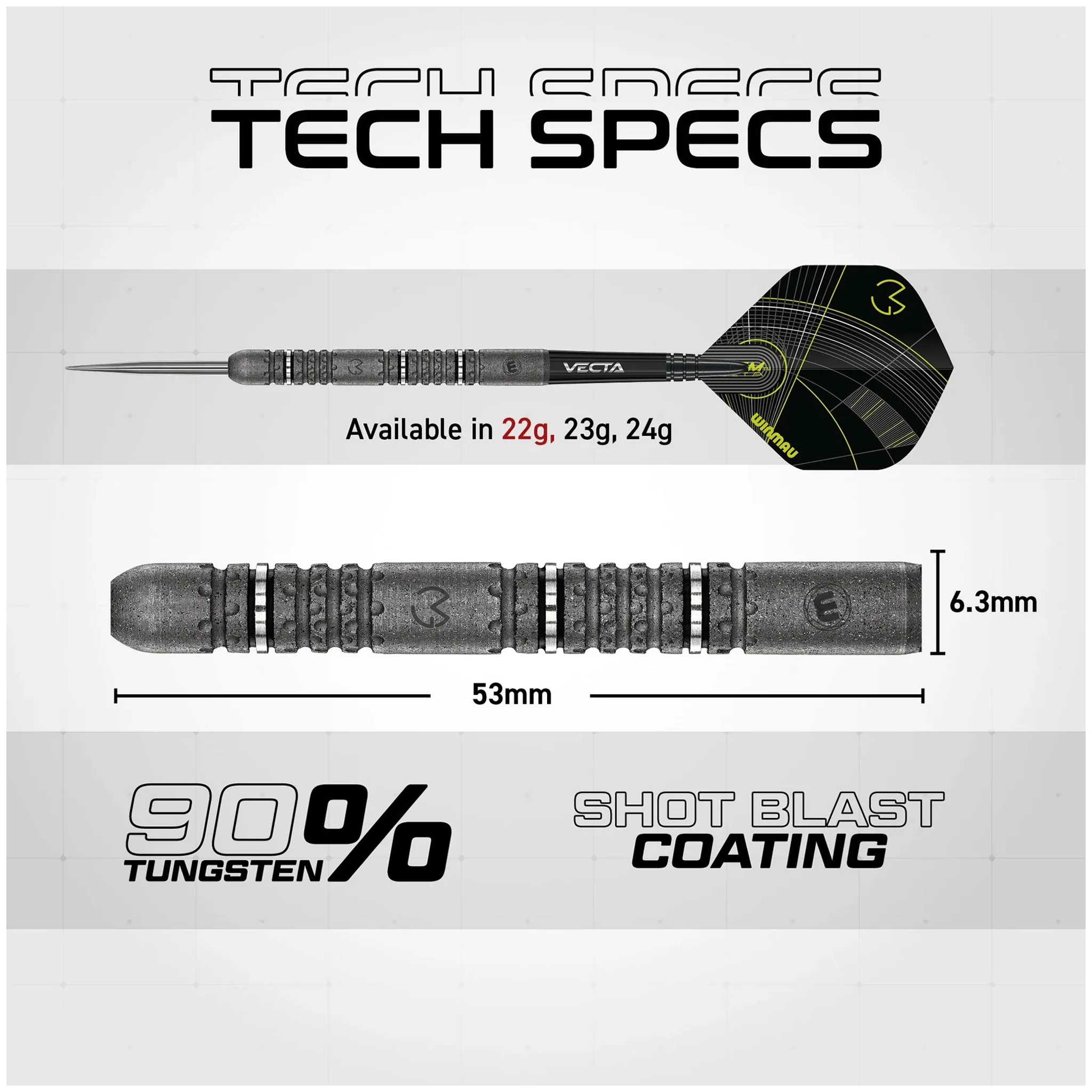 MVG Signature Edition - 90% Tungsten Steel Tip Darts - Image 5