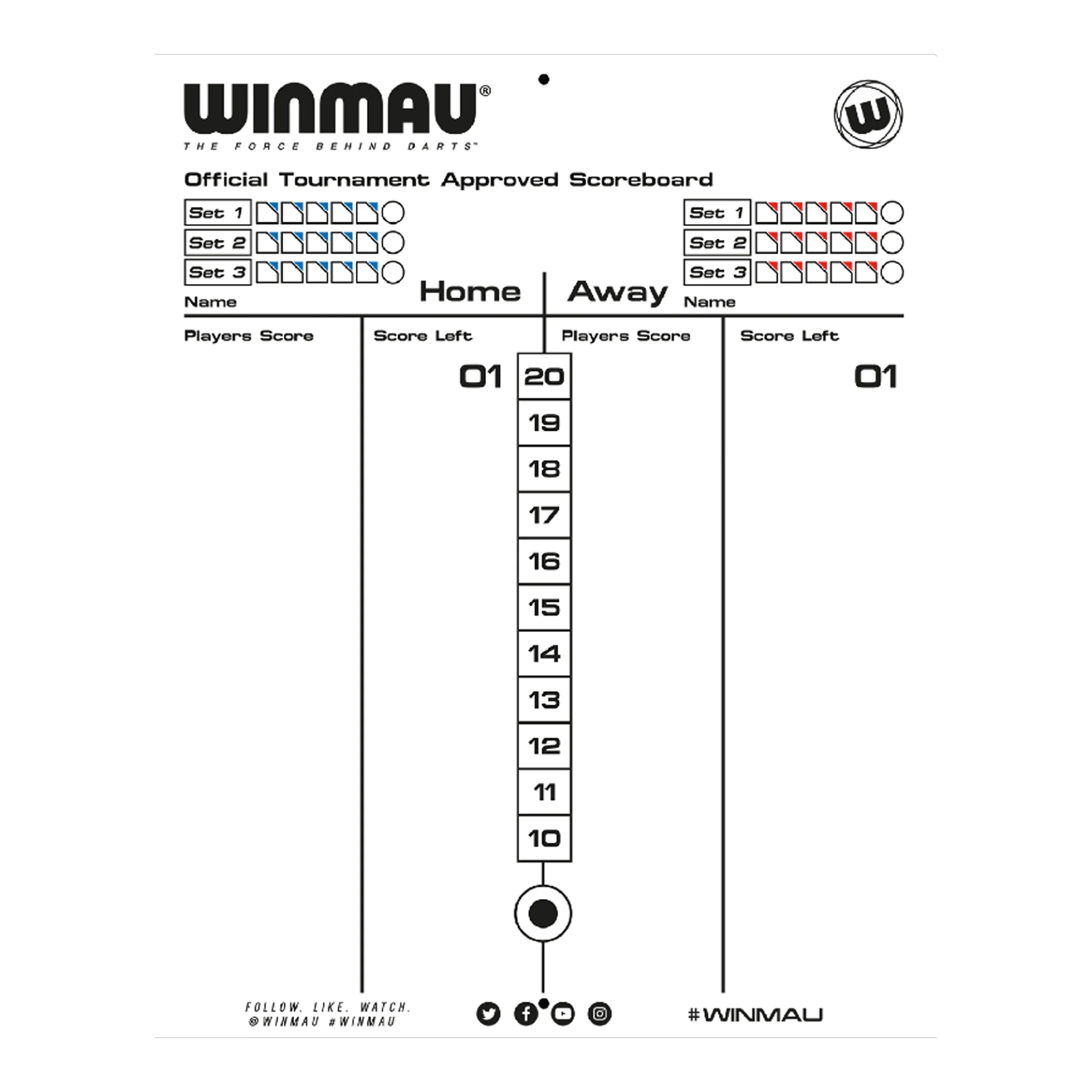 Tournament Dual Sided Scoreboard - Image 2